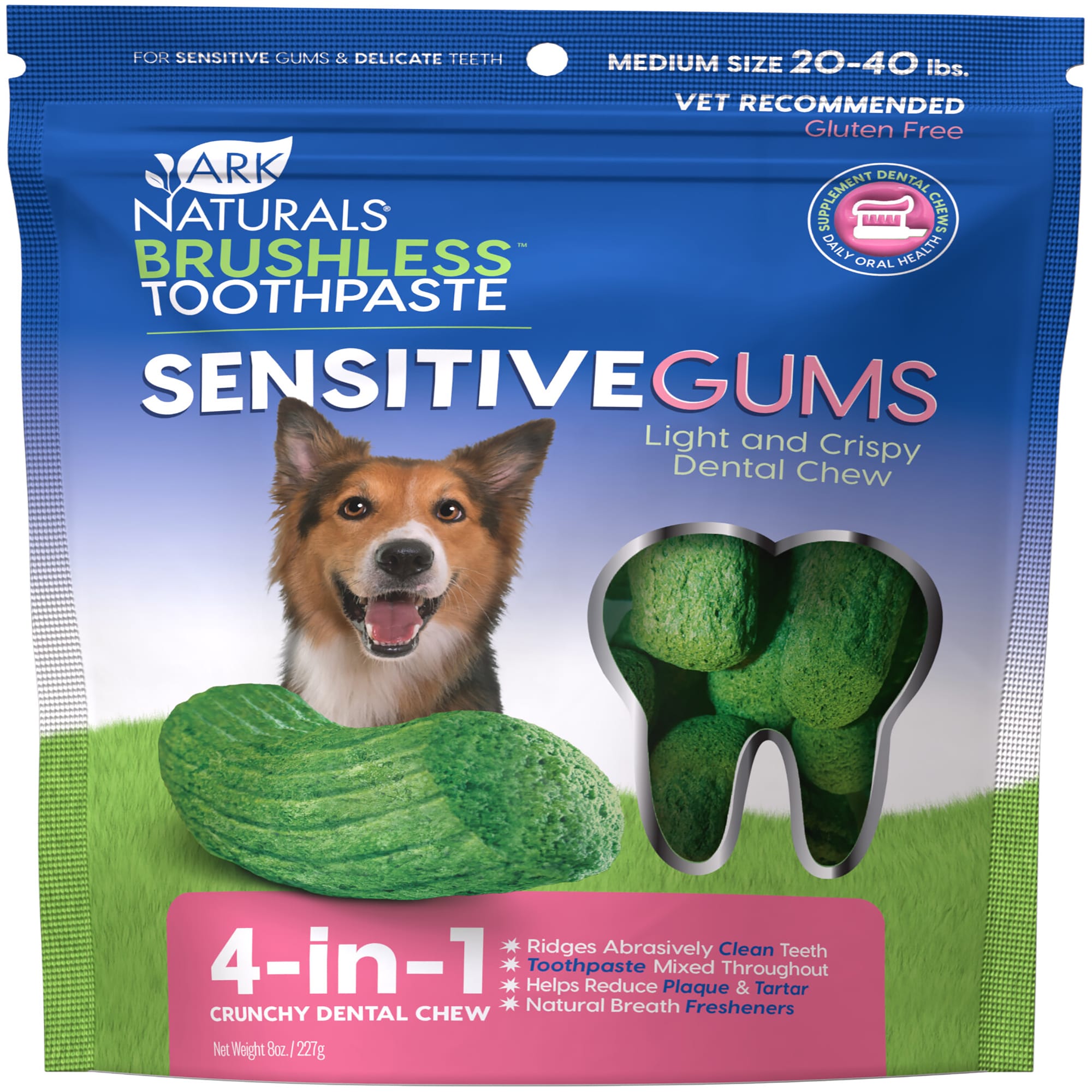 Ark Naturals Brushless Toothpaste & Breath Freshener for Dogs 8 oz