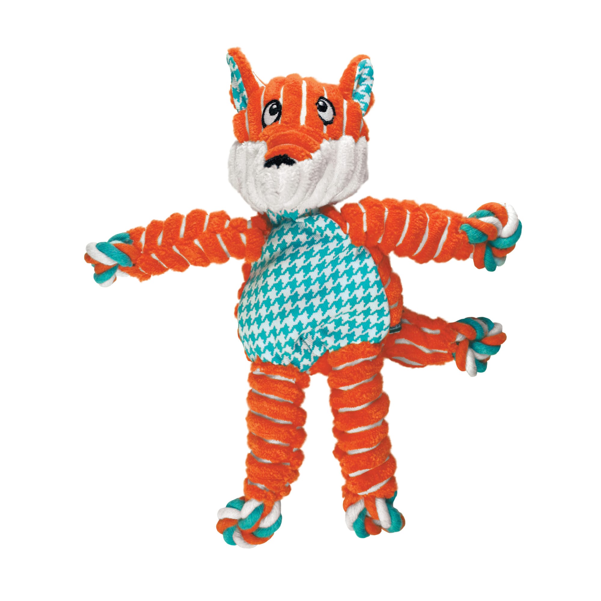 KONG Floppy Knots Fox Dog Toy KONG Floppy Knots Fox Dog Toy