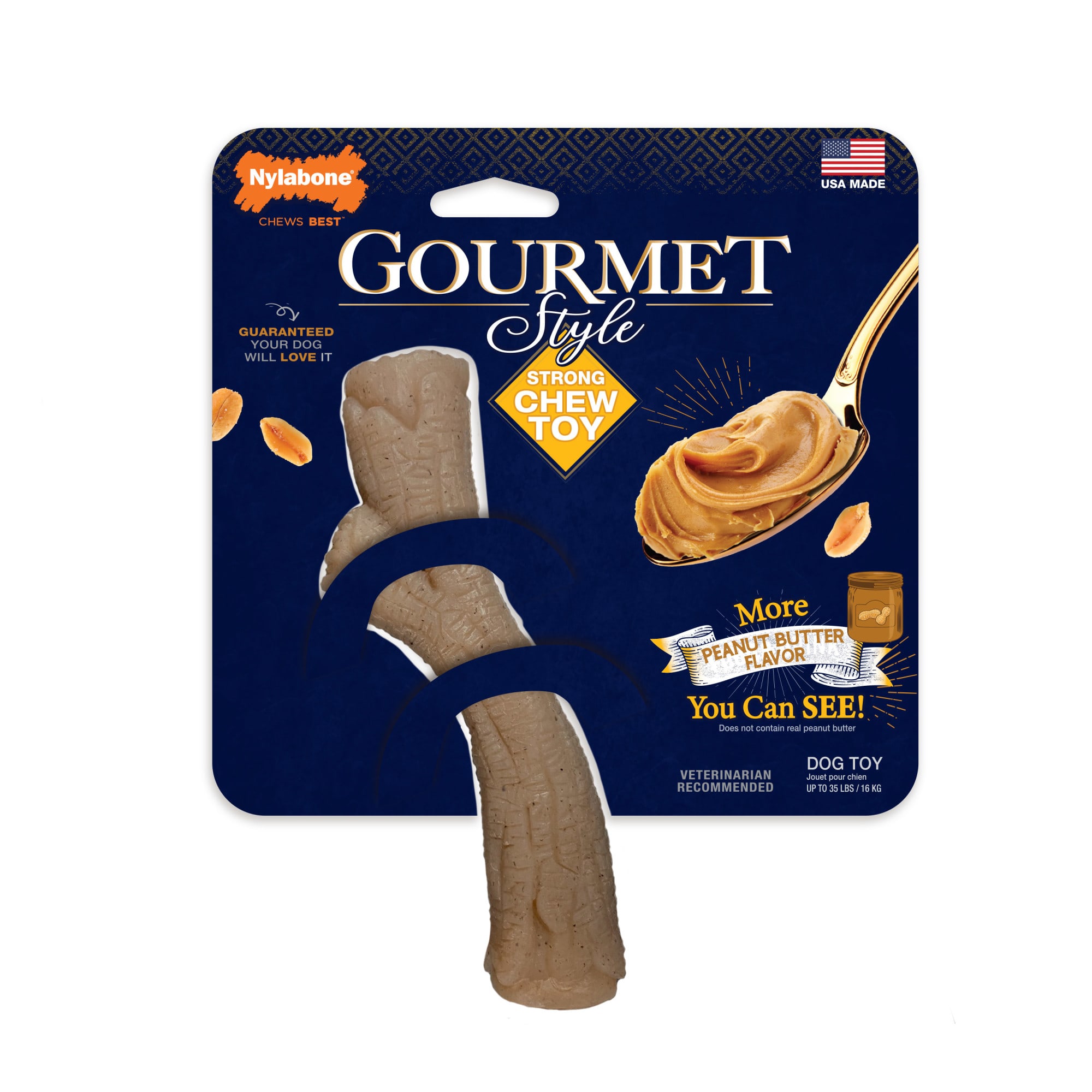 Nylabone shop peanut butter