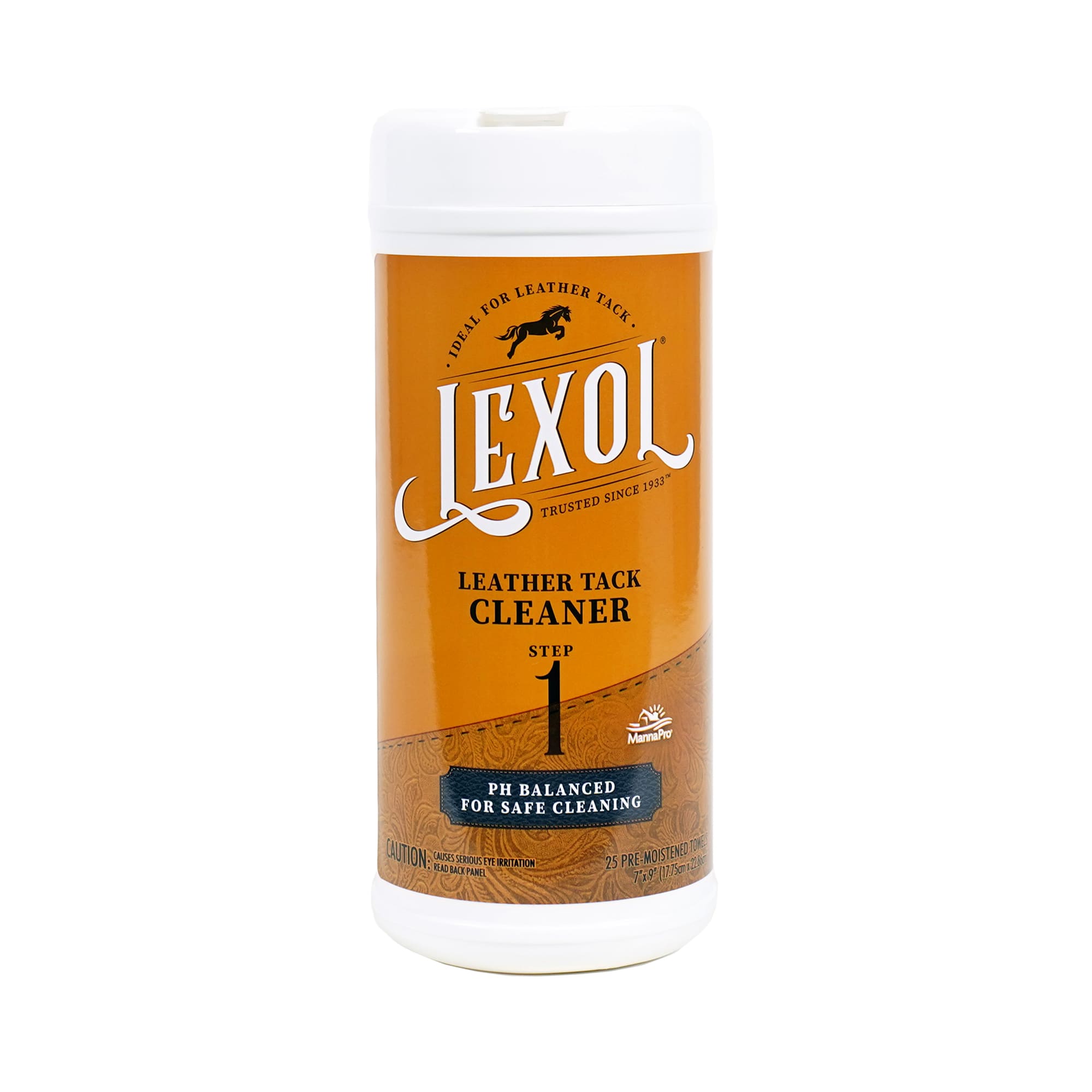 Lexol Leather Cleaner Wipes 25ct Gentle & Effective