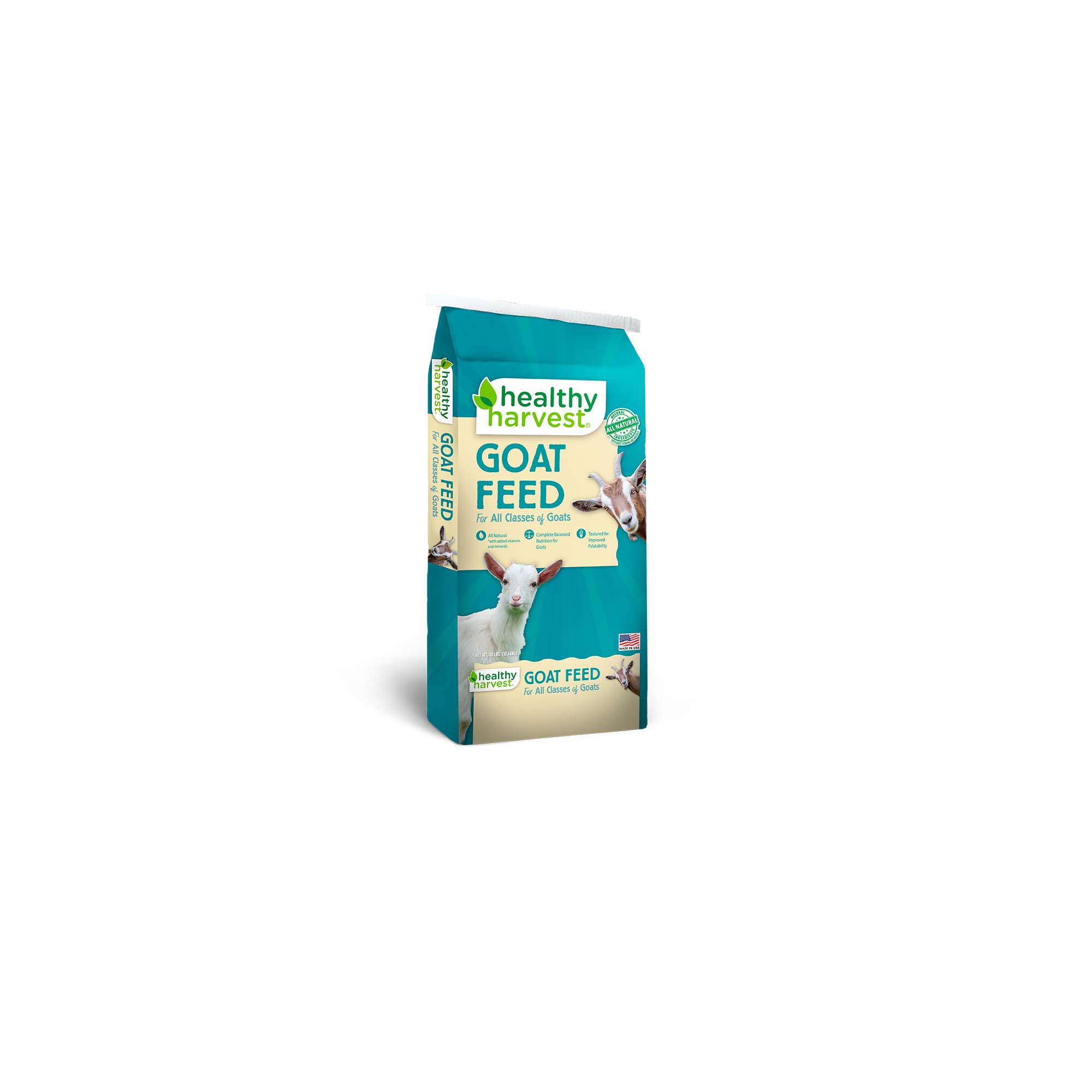 Healthy Harvest 16 Textured Goat Feed 40 lbs All Lifestages