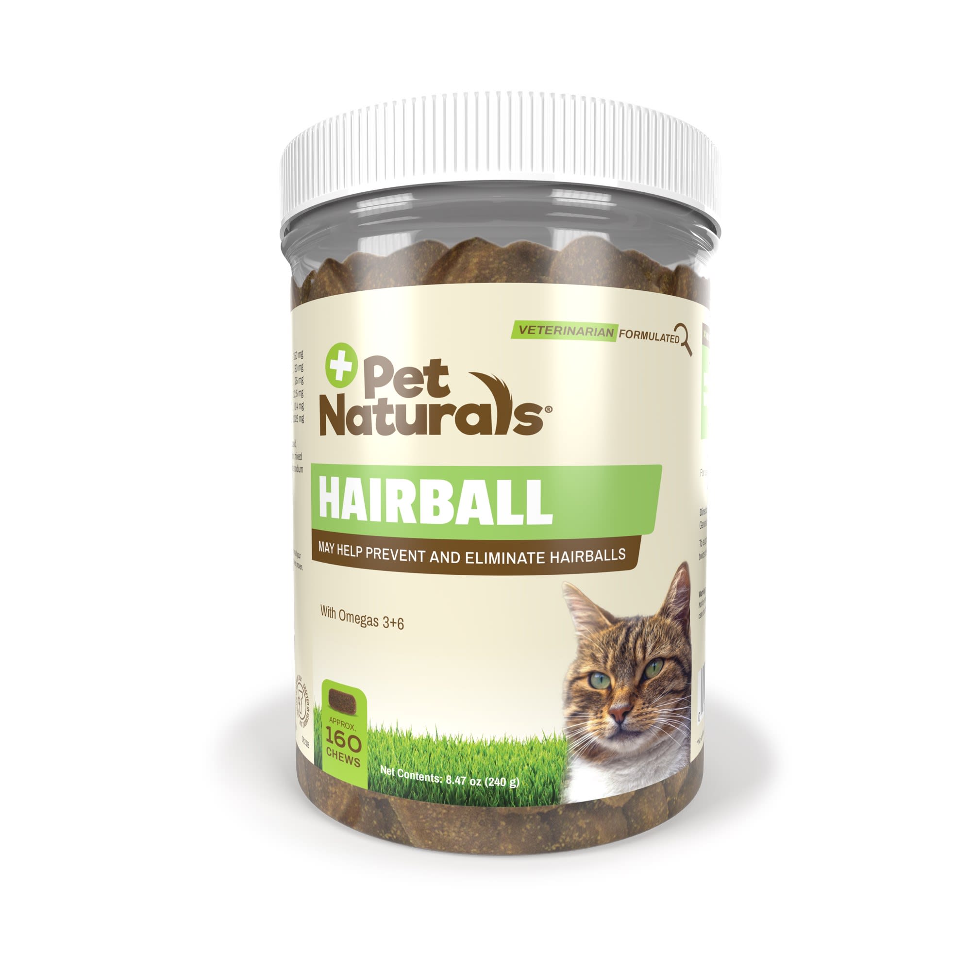 Pet Naturals Hairball Digestive Support Cat Chews