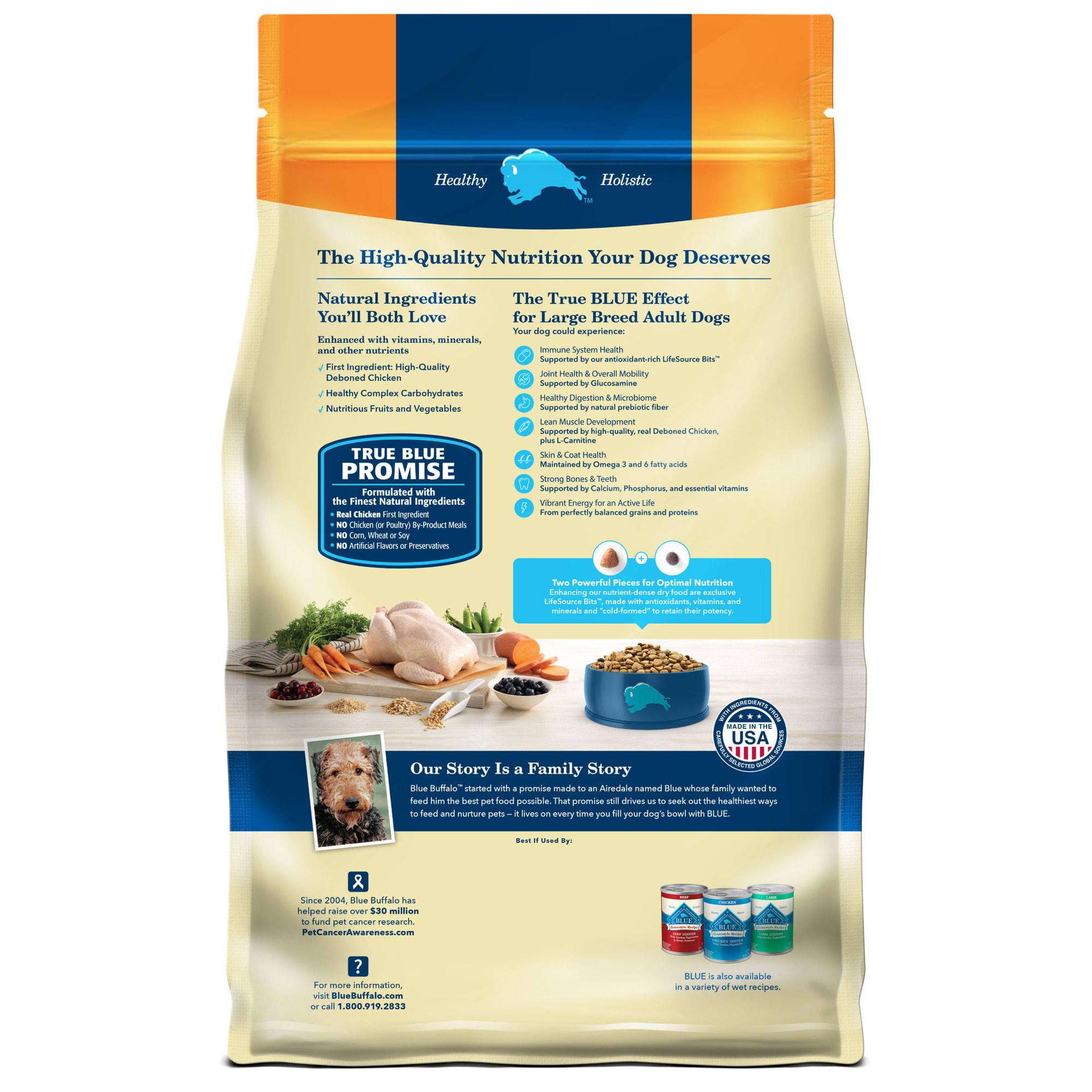 Blue Buffalo Life Protection Formula Natural Adult Large Breed