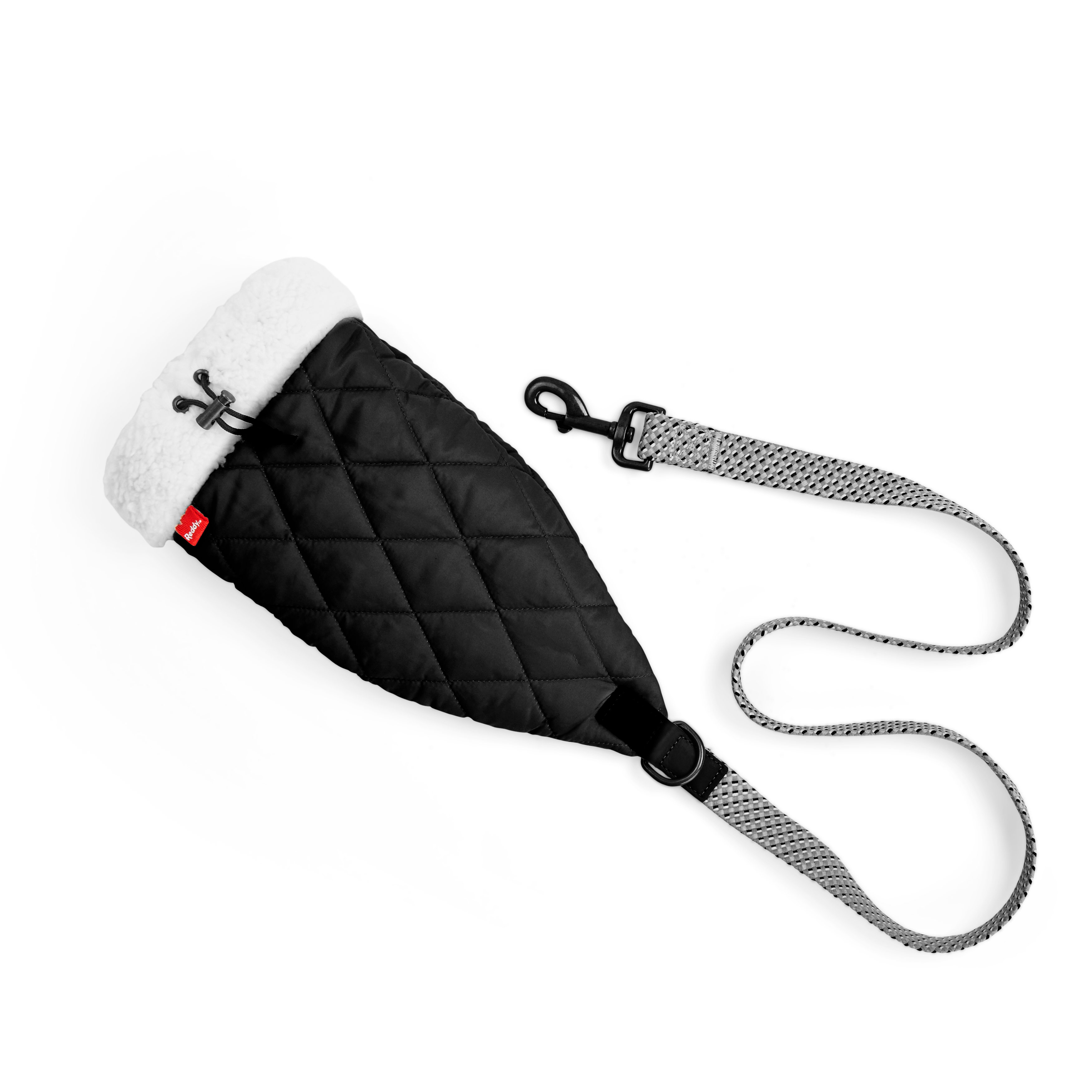 Reddy Grey 4ft Handwarmer Dog Lead & Pocket