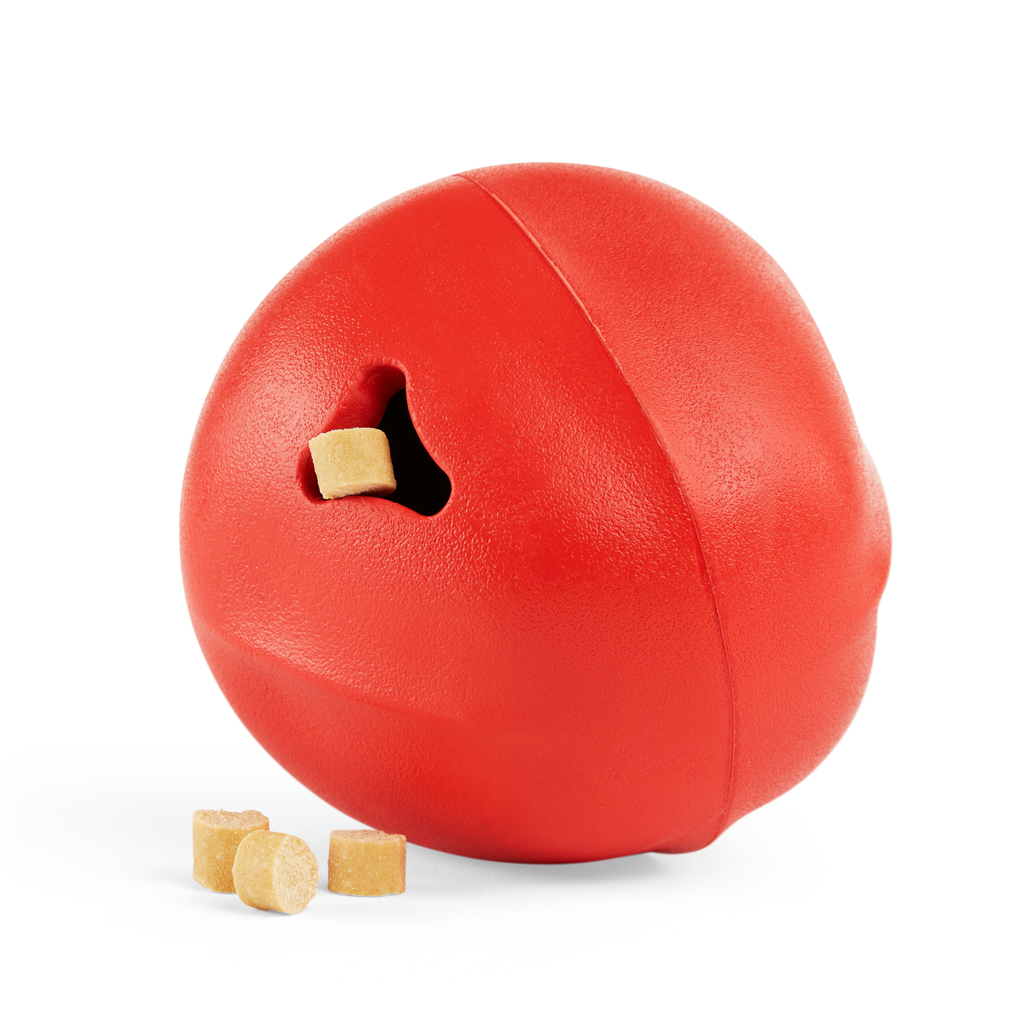 Reddy Cherry Occupy Dispenser Dog Toy, Large Petco