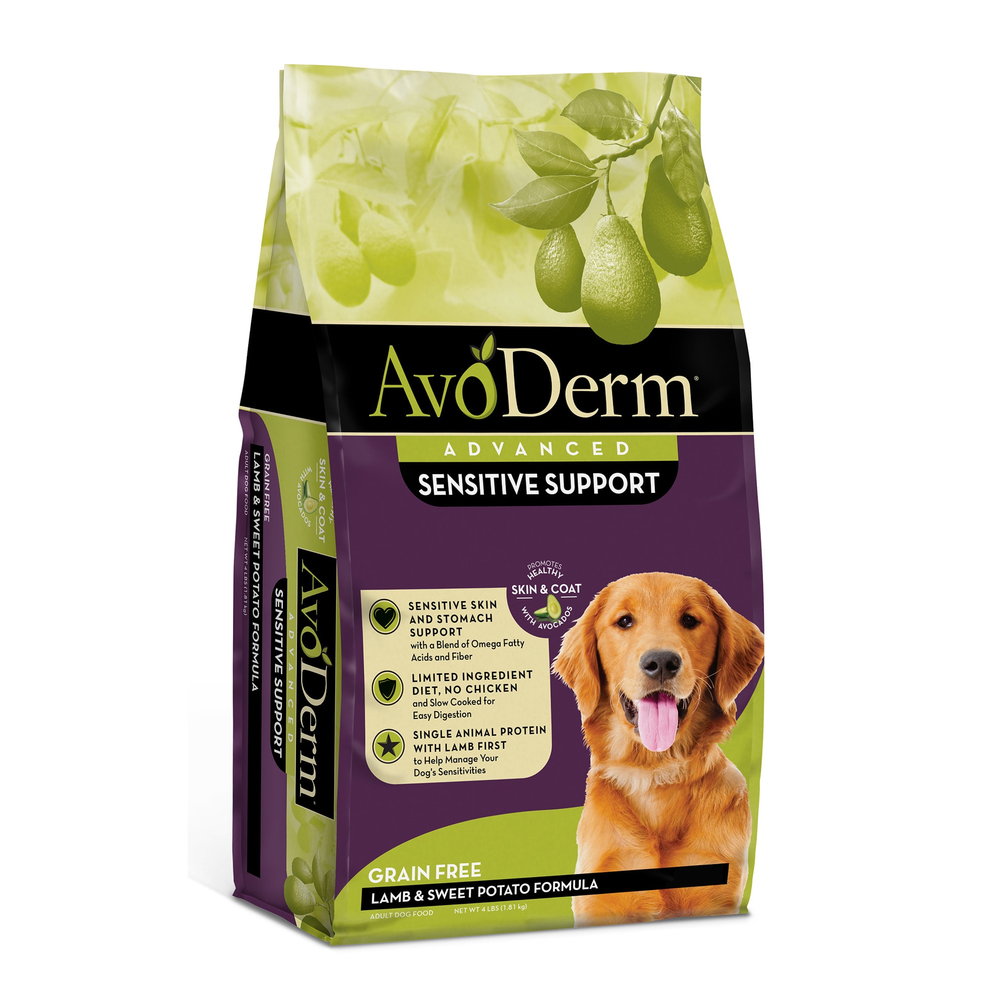 Avoderm senior shop dog food