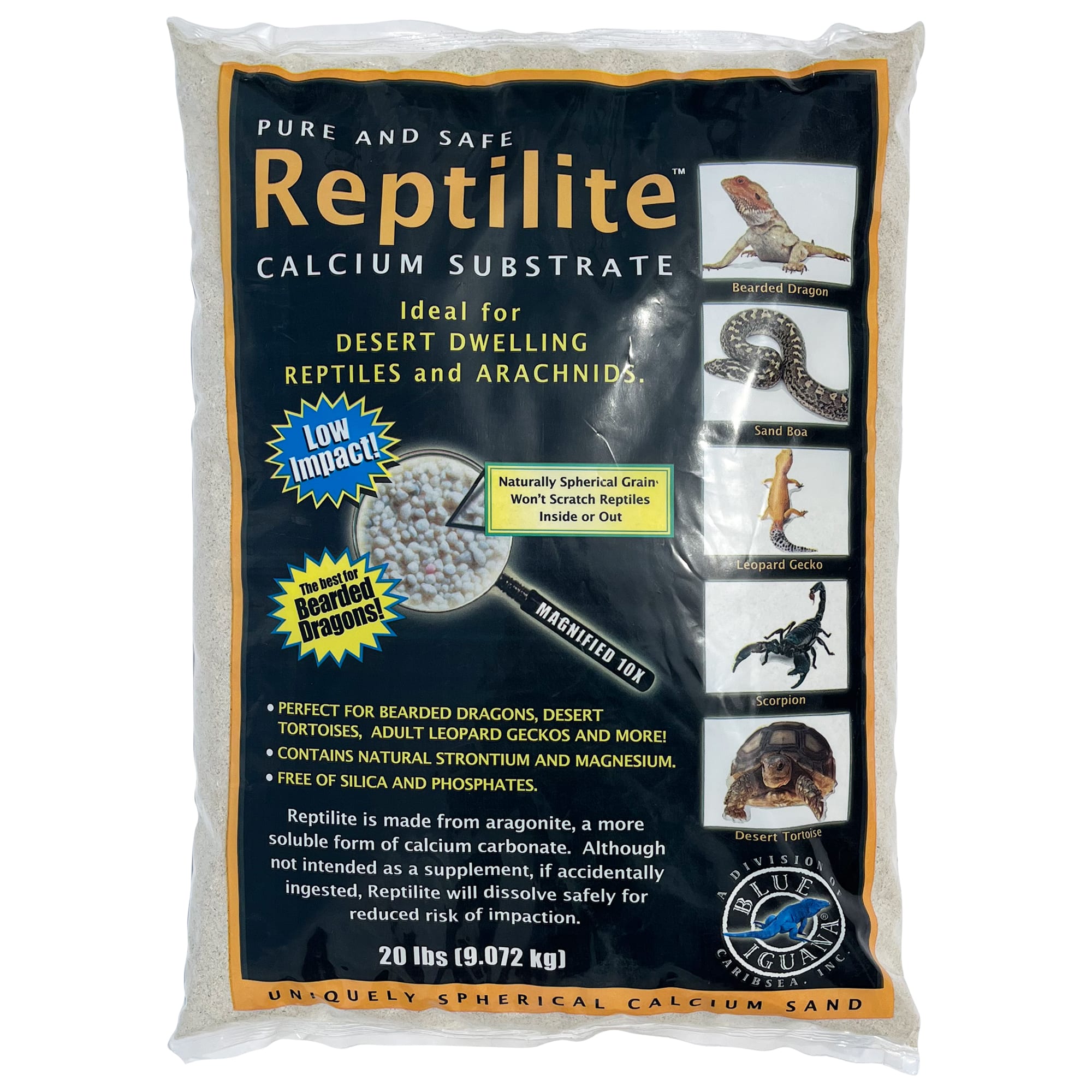 CaribSea Reptilite Calcium Sand Substrate 20 lbs