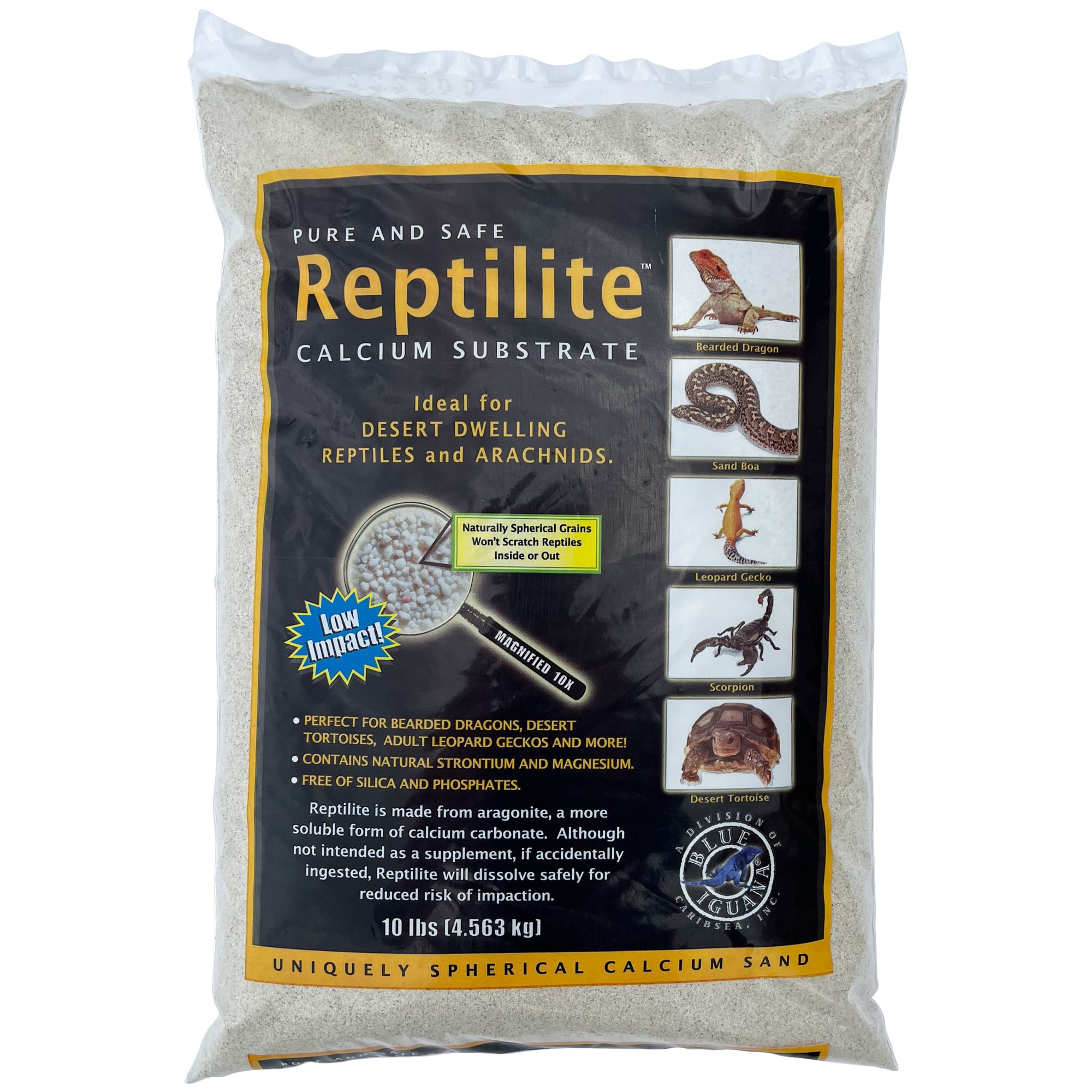 CaribSea Reptilite Calcium Sand Substrate, 10 lbs. Petco