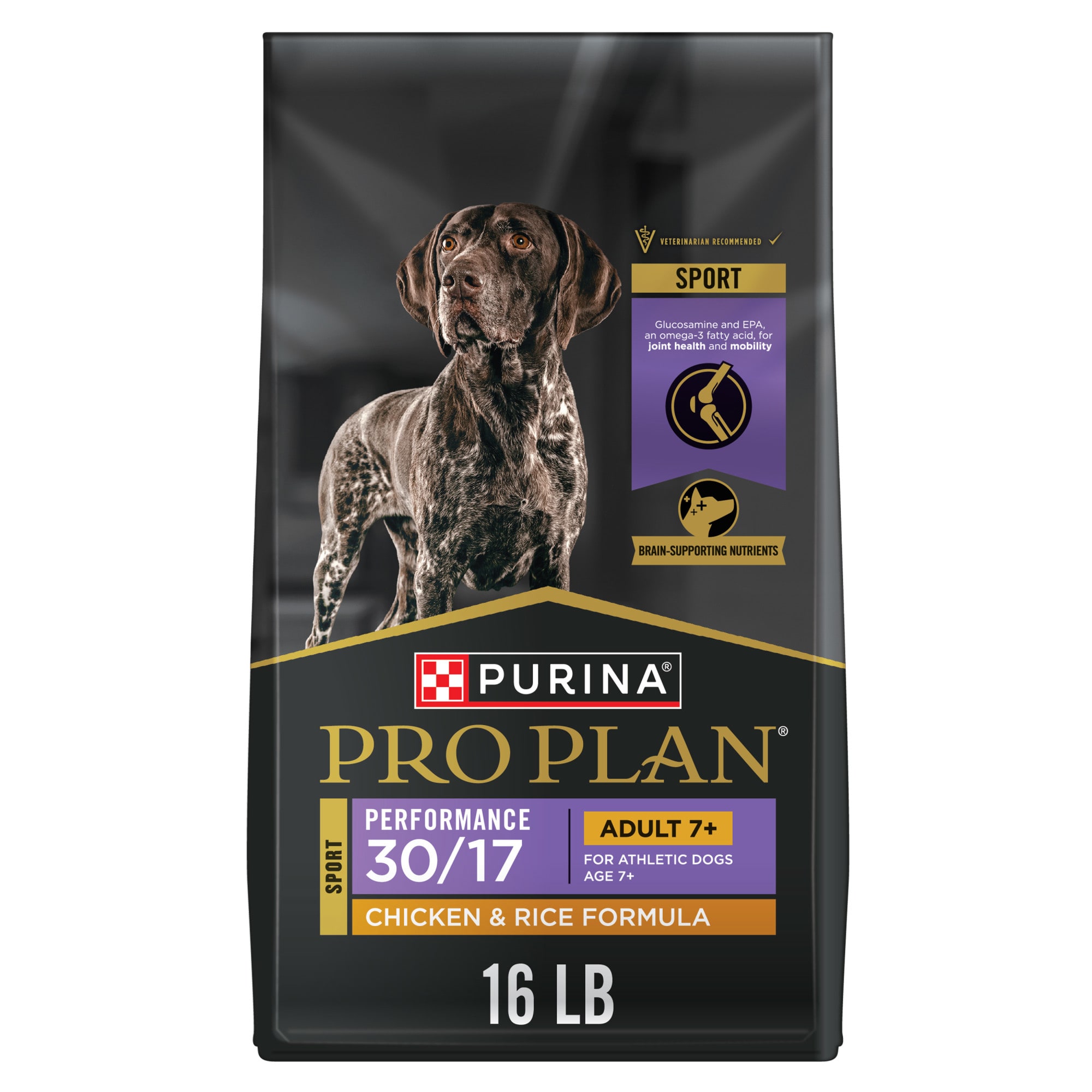 Purina Pro Plan Sport Adult 7 Plus Performance 30/17 Chicken and Rice ...