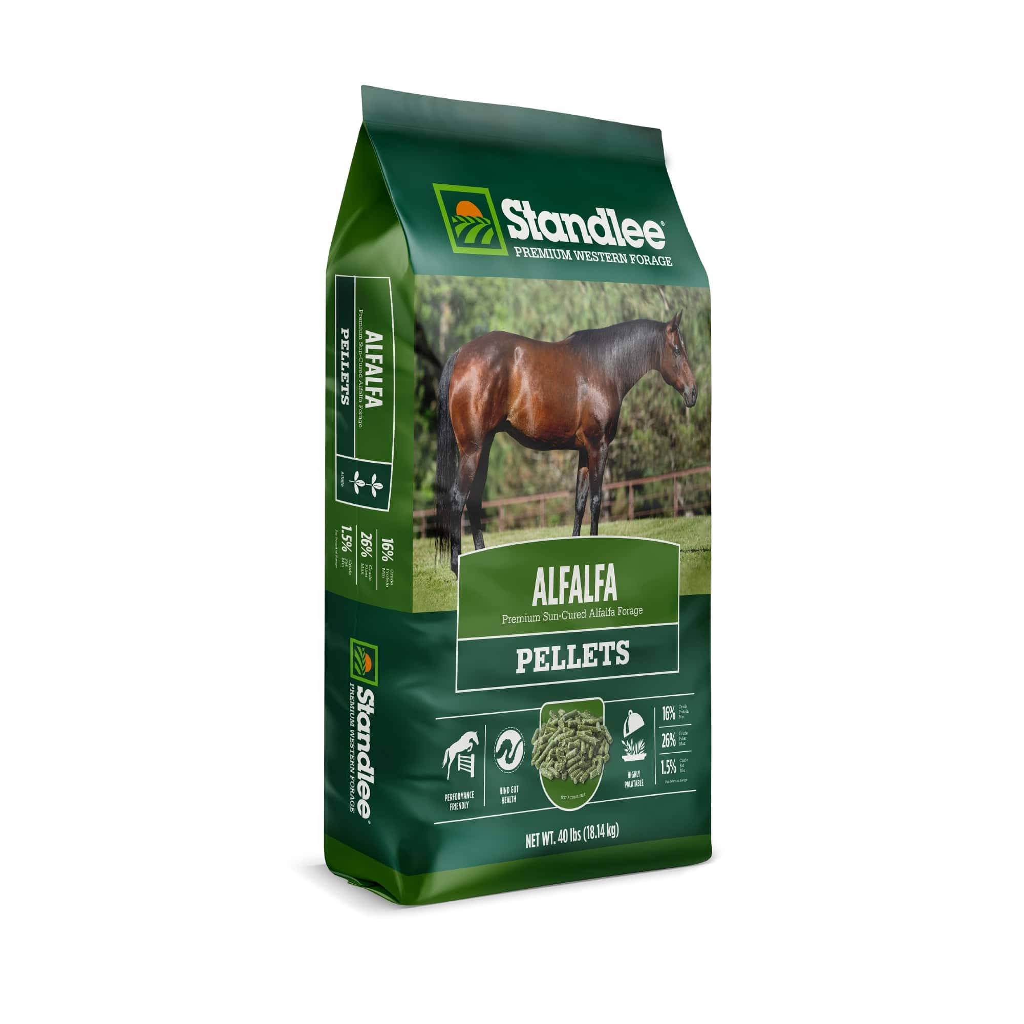 Standlee Premium Products Premium Alfalfa Pellets 40 lbs. Petco