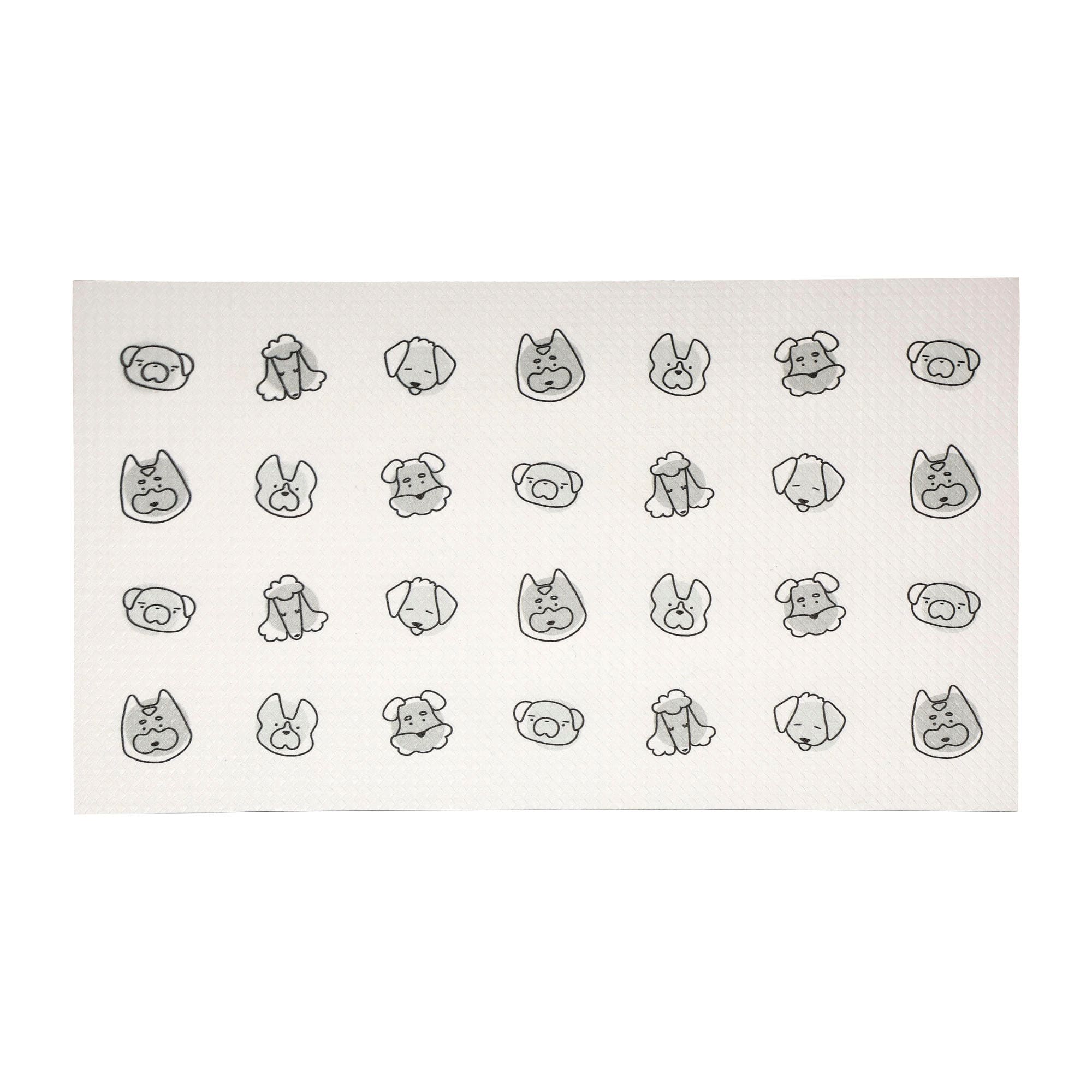 Pearhead Waterproof AntiSlip Dog Feeding Mat & Cute Design