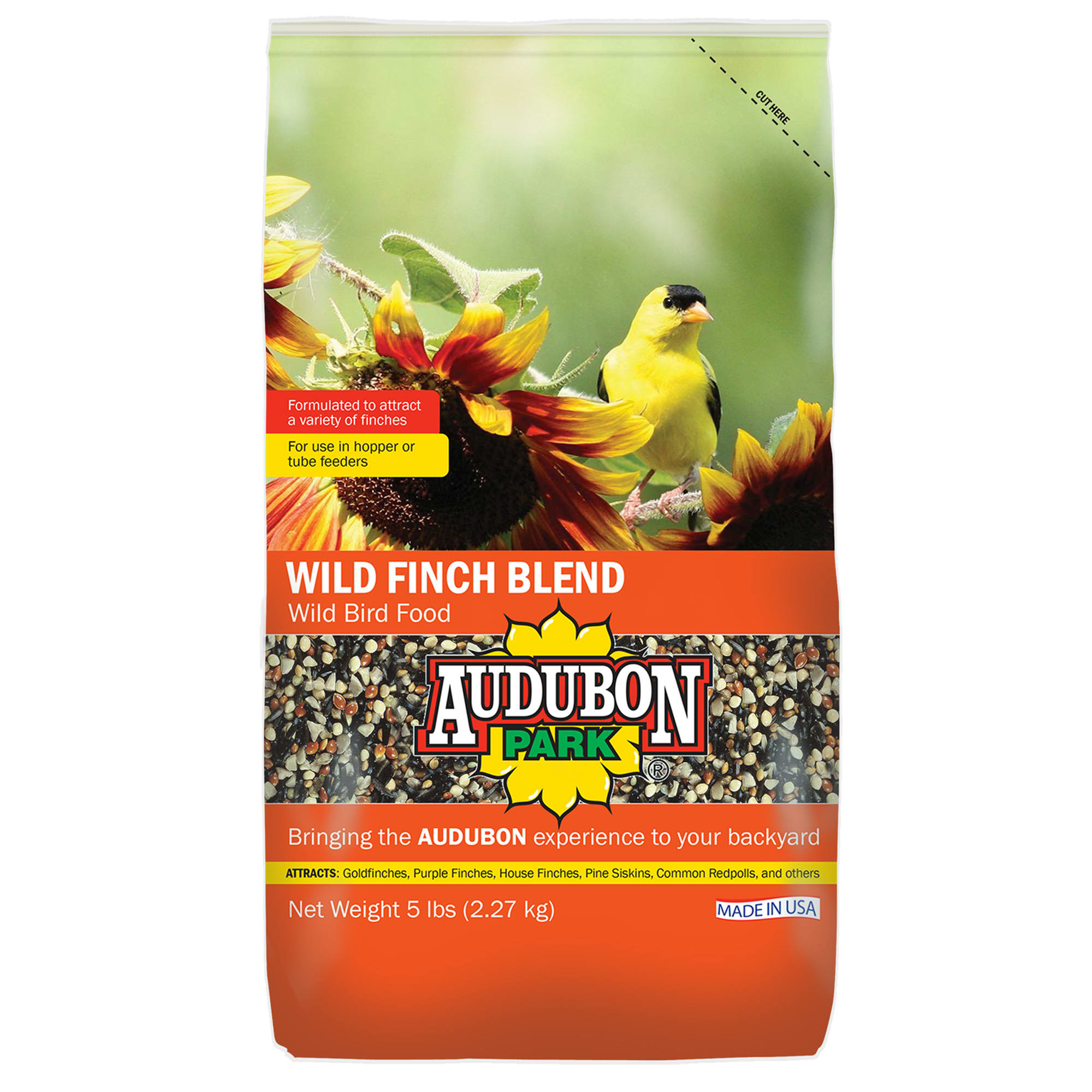 AUDUBON PARK Wild Finch Blend Bird Food 5 lbs