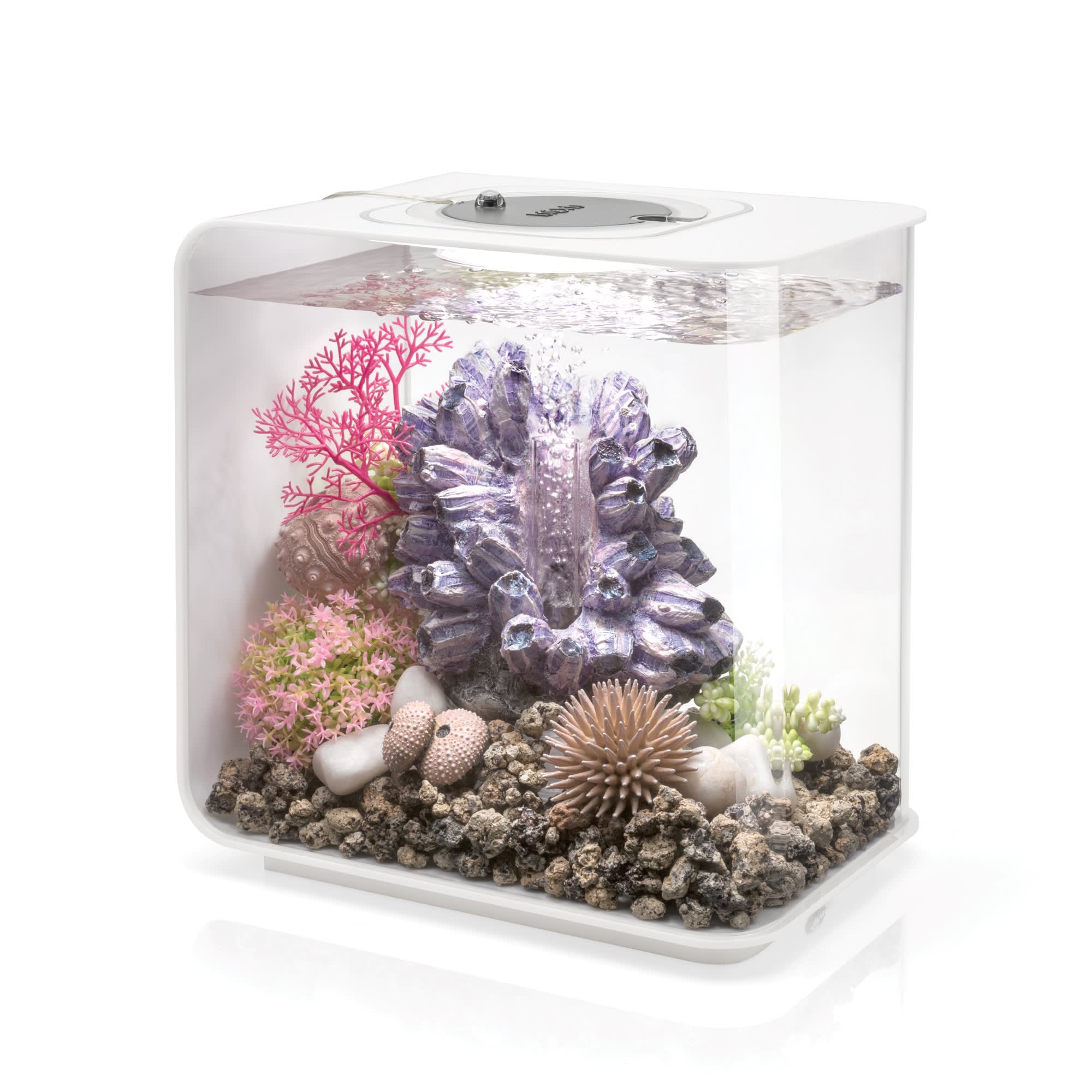 biOrb FLOW 15 White 4 Gal Aquarium MCR Light & Warranty