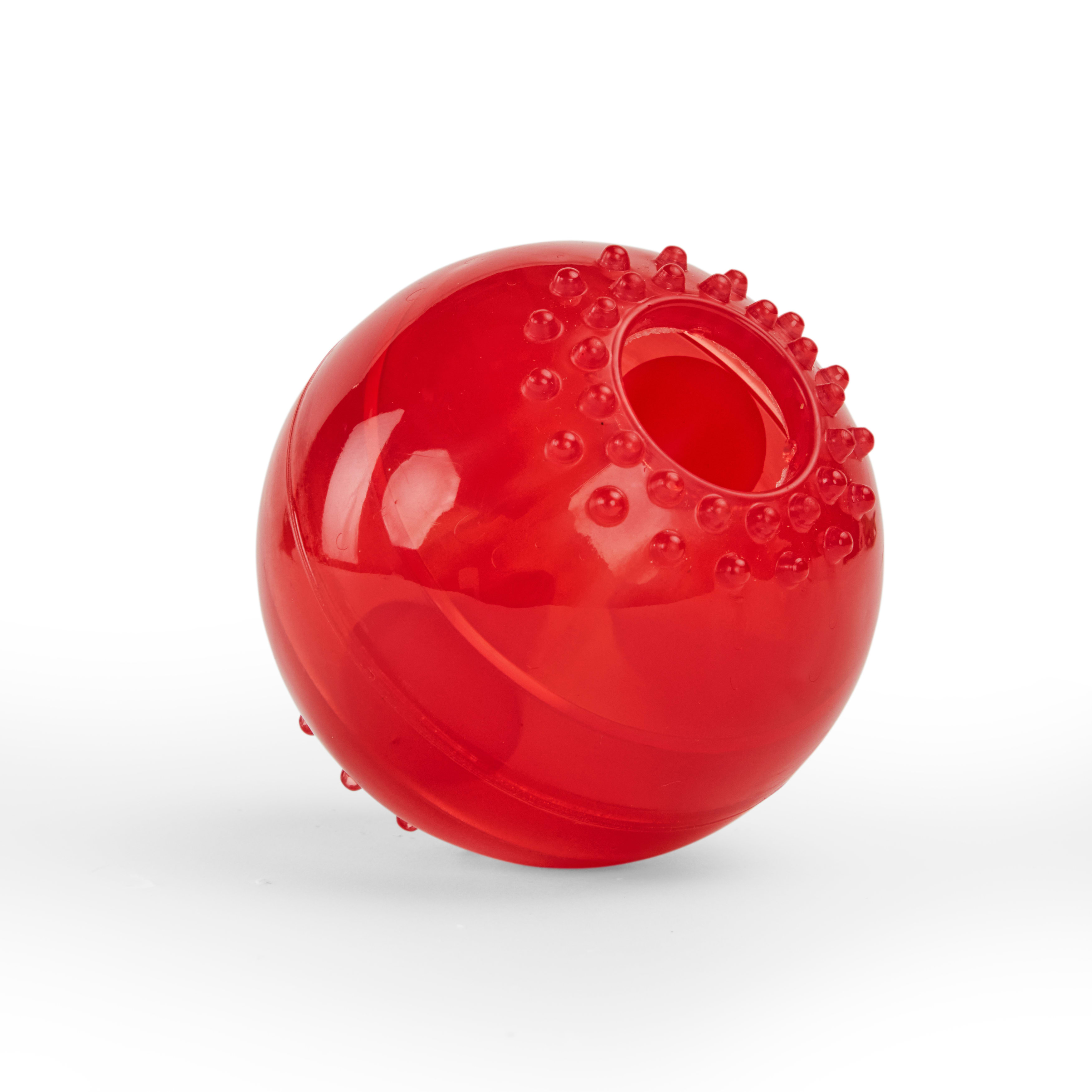 Merry Makings Red Treat Dispenser Dog Toy X Small