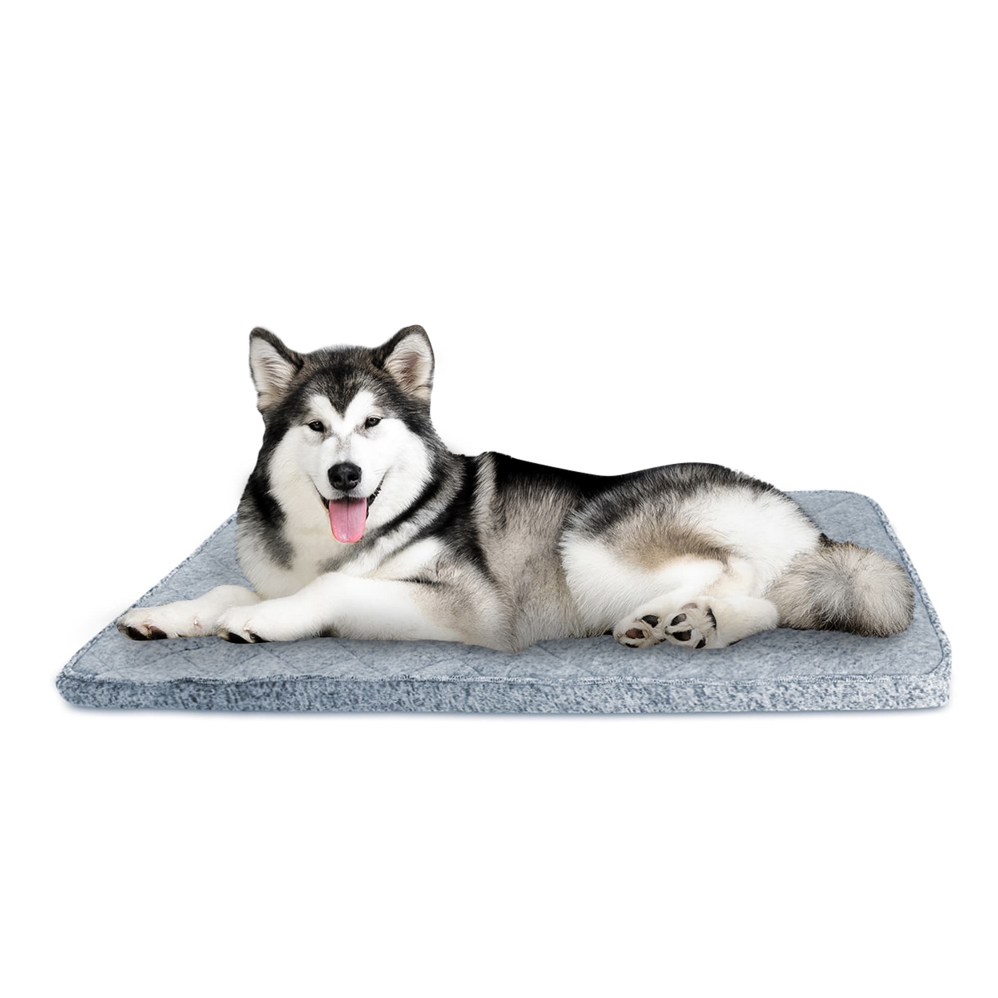 Canine Creations Stone Blue Dog Crate Mat, 42" L X 28" W X 2" H Petco