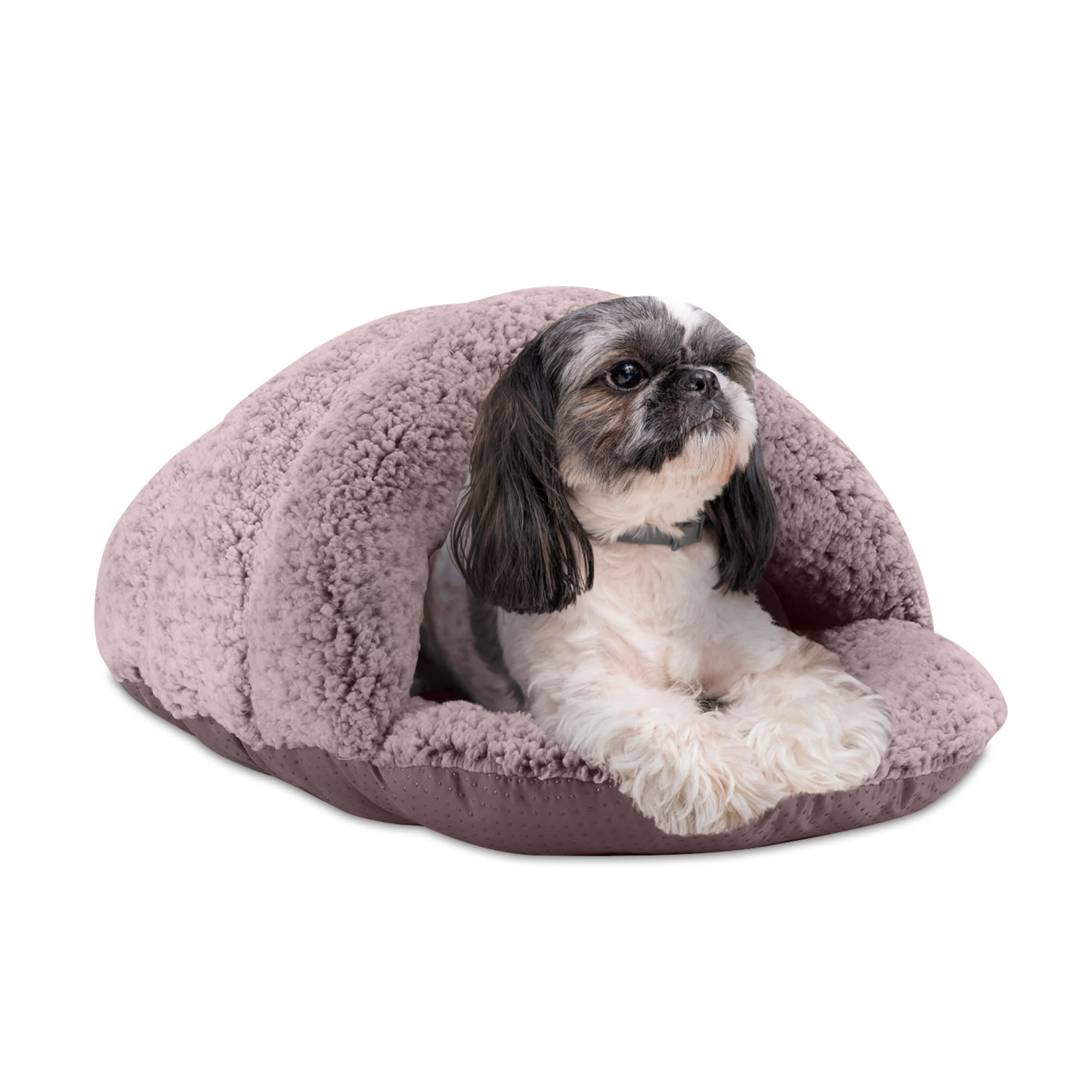 Sleepy Pet Blush Slipper Dog Bed, 23