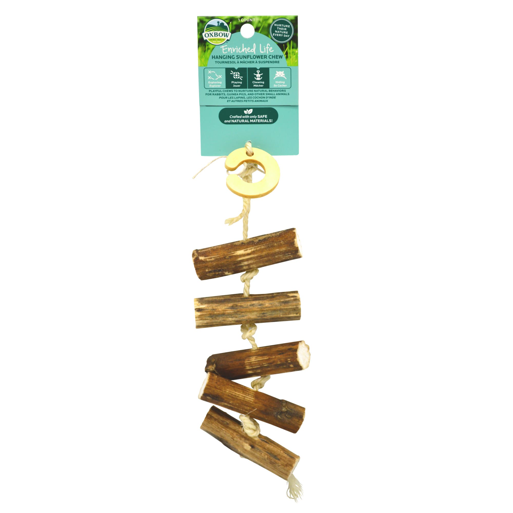 Oxbow Animal Health Enriched Life Hanging Sunflower Chew, 0.11 lb.