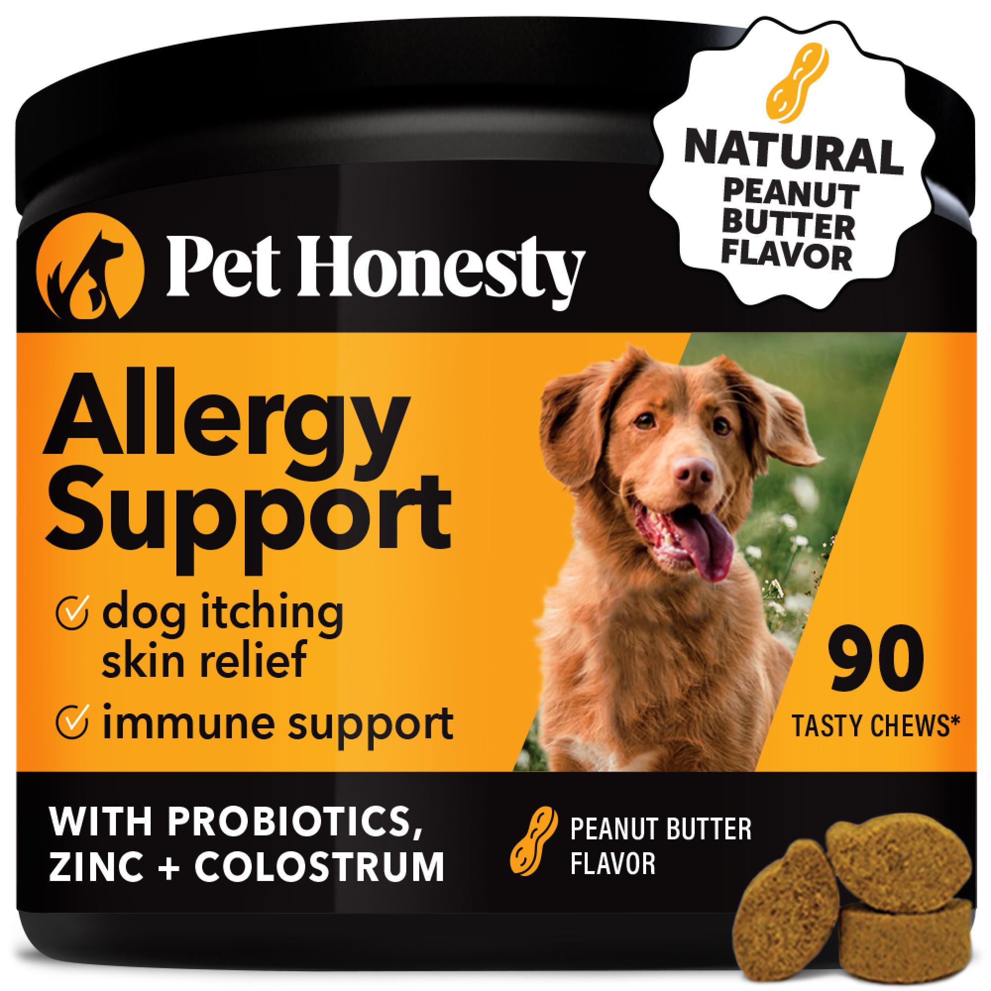 Pet Honesty Allergy Support Soft Chews