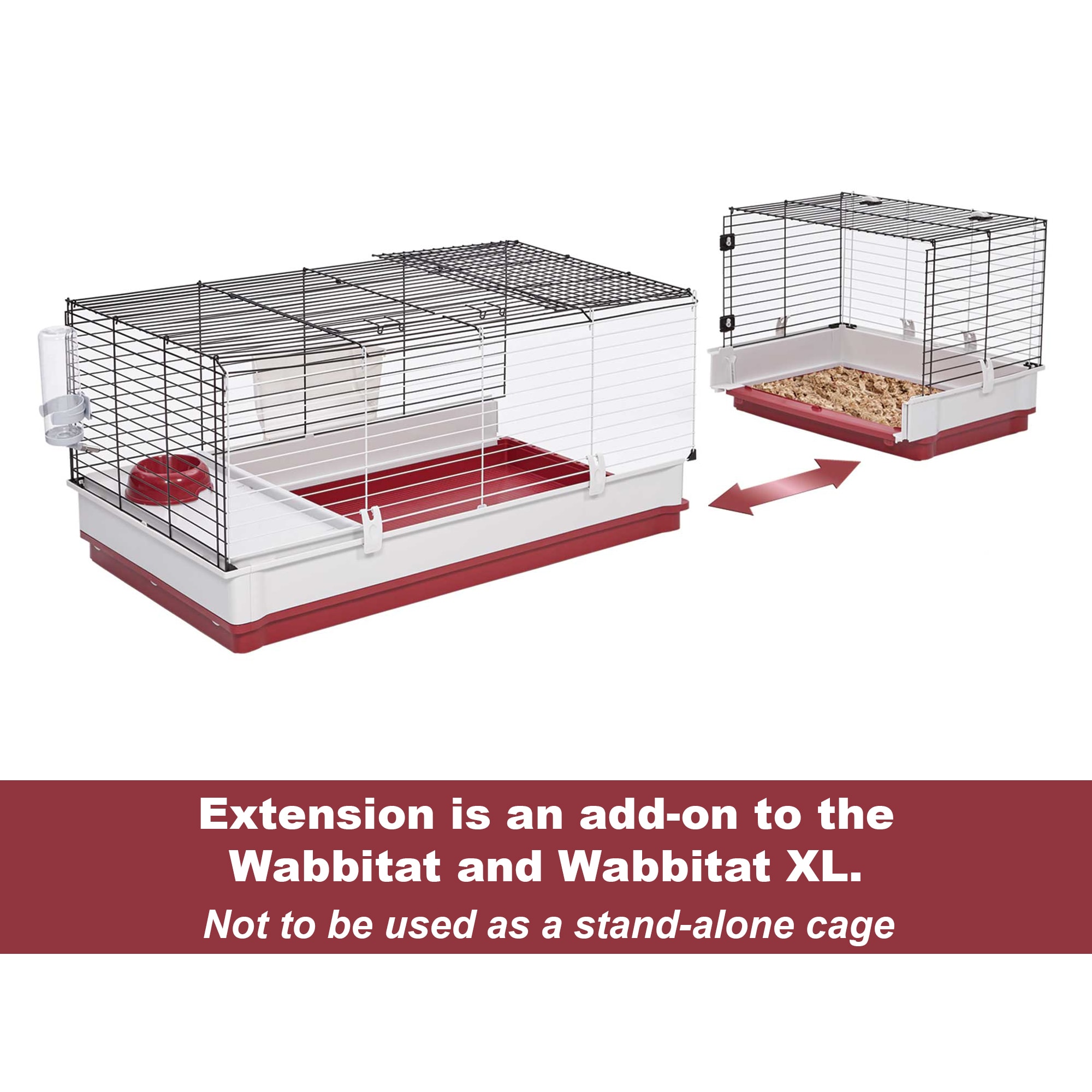 Midwest homes for pets wabbitat outlet deluxe rabbit home kit