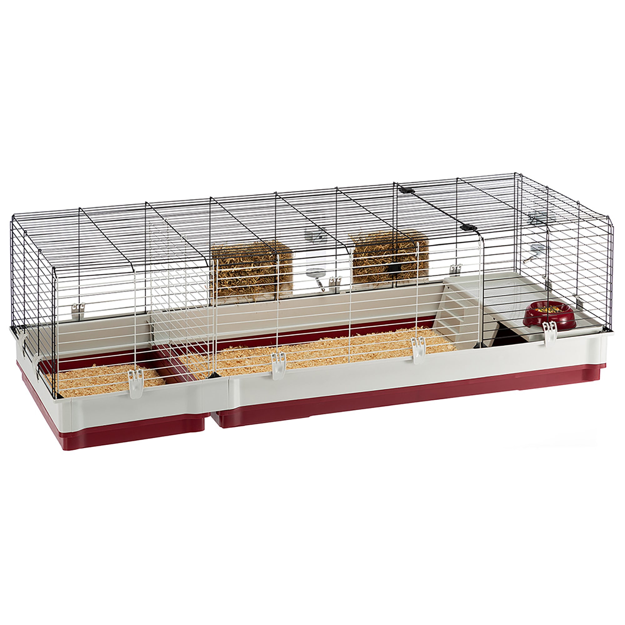kanaal inspanning handel Ferplast Krolik Rabbit Habitat 160 Cage with Accessories, 19.76" H | Petco