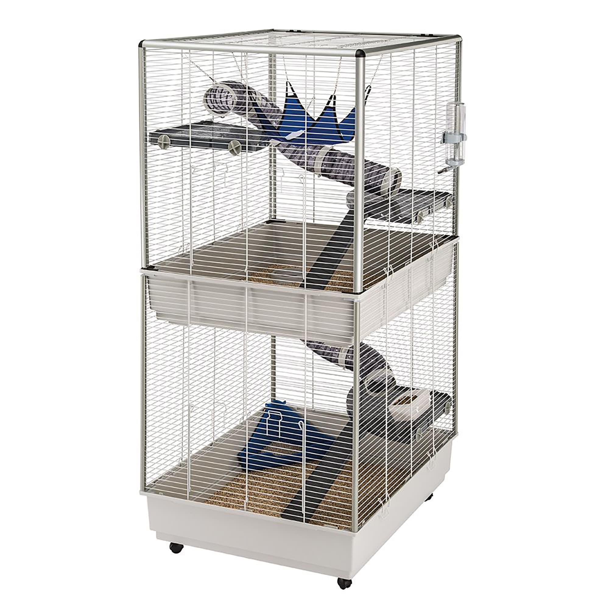 Ferplast Gray Tower Ferret Cage, H |