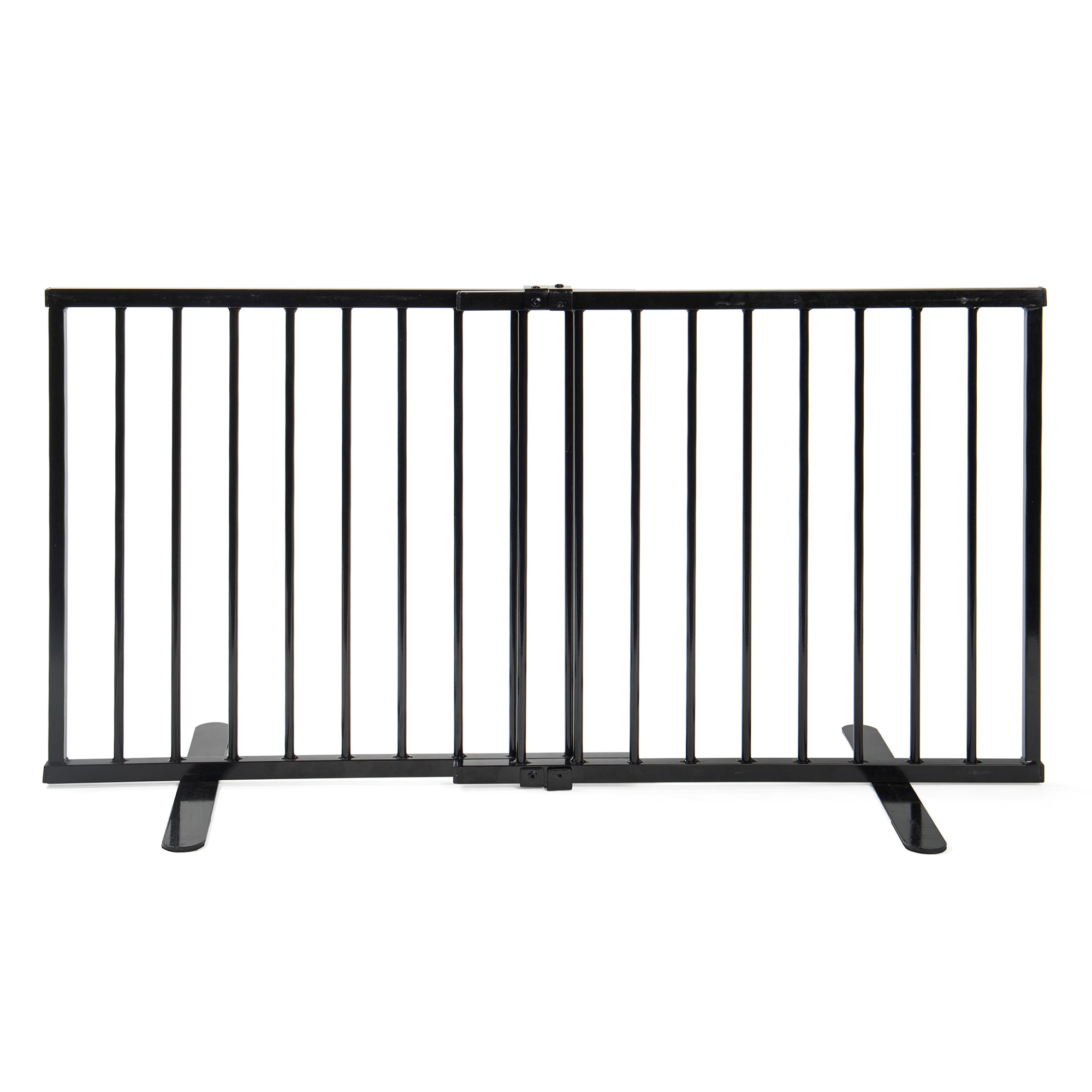 Cardinal Gates Adjustable Black Metal Pet Gate