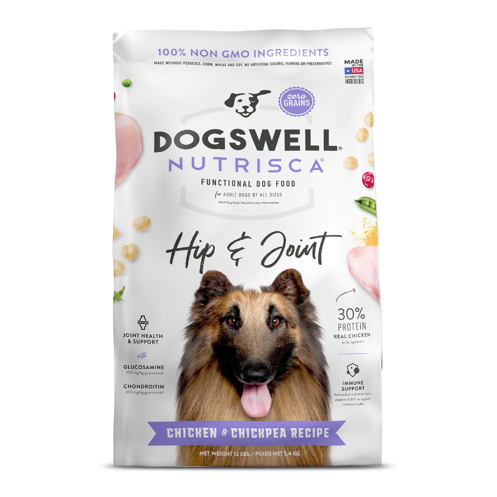 Chicken and chickpea 2025 dry dog food