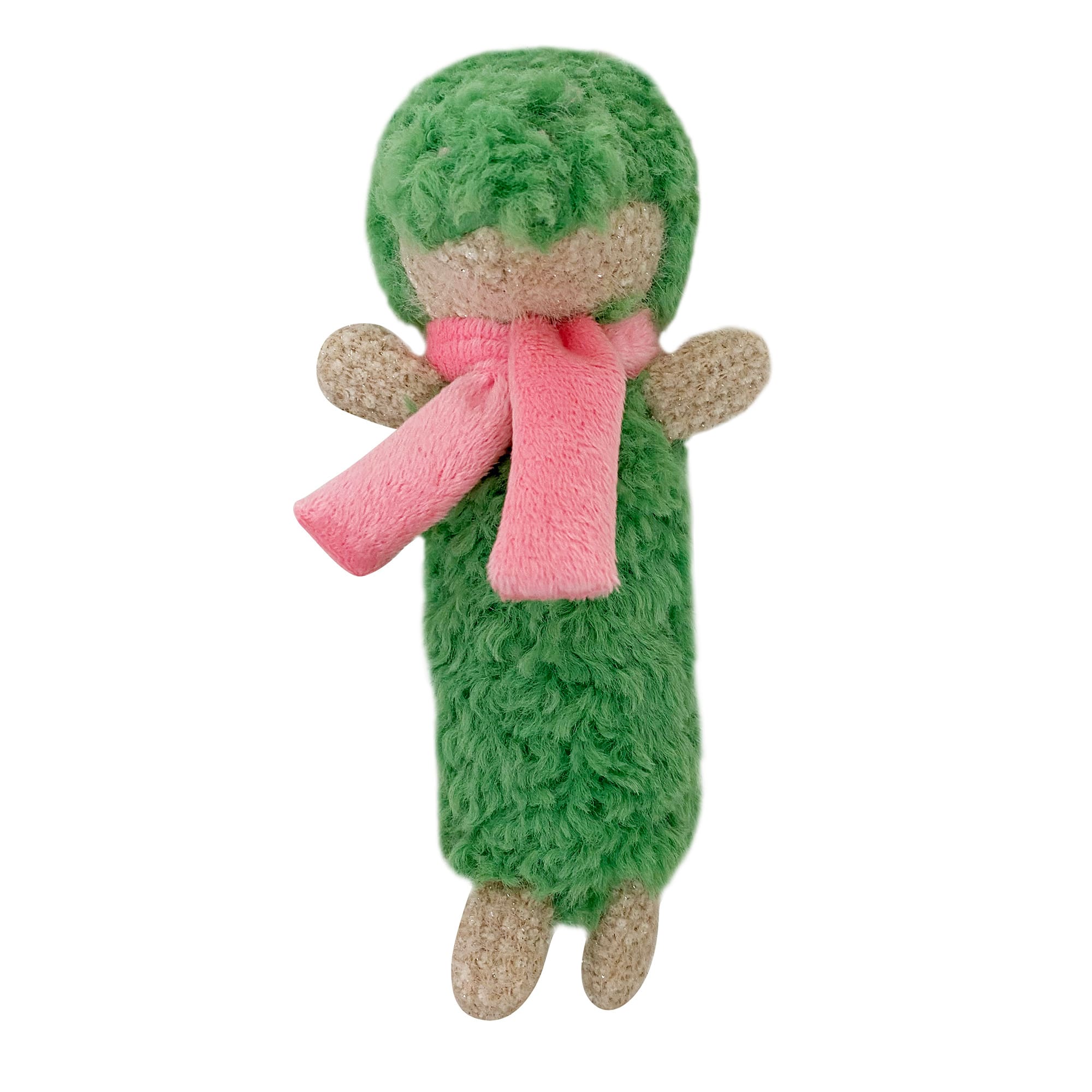 BarkABoo Marshmallow Jungle Squeaky Bottle Cruncher Alligator Dog Toy, Small Petco