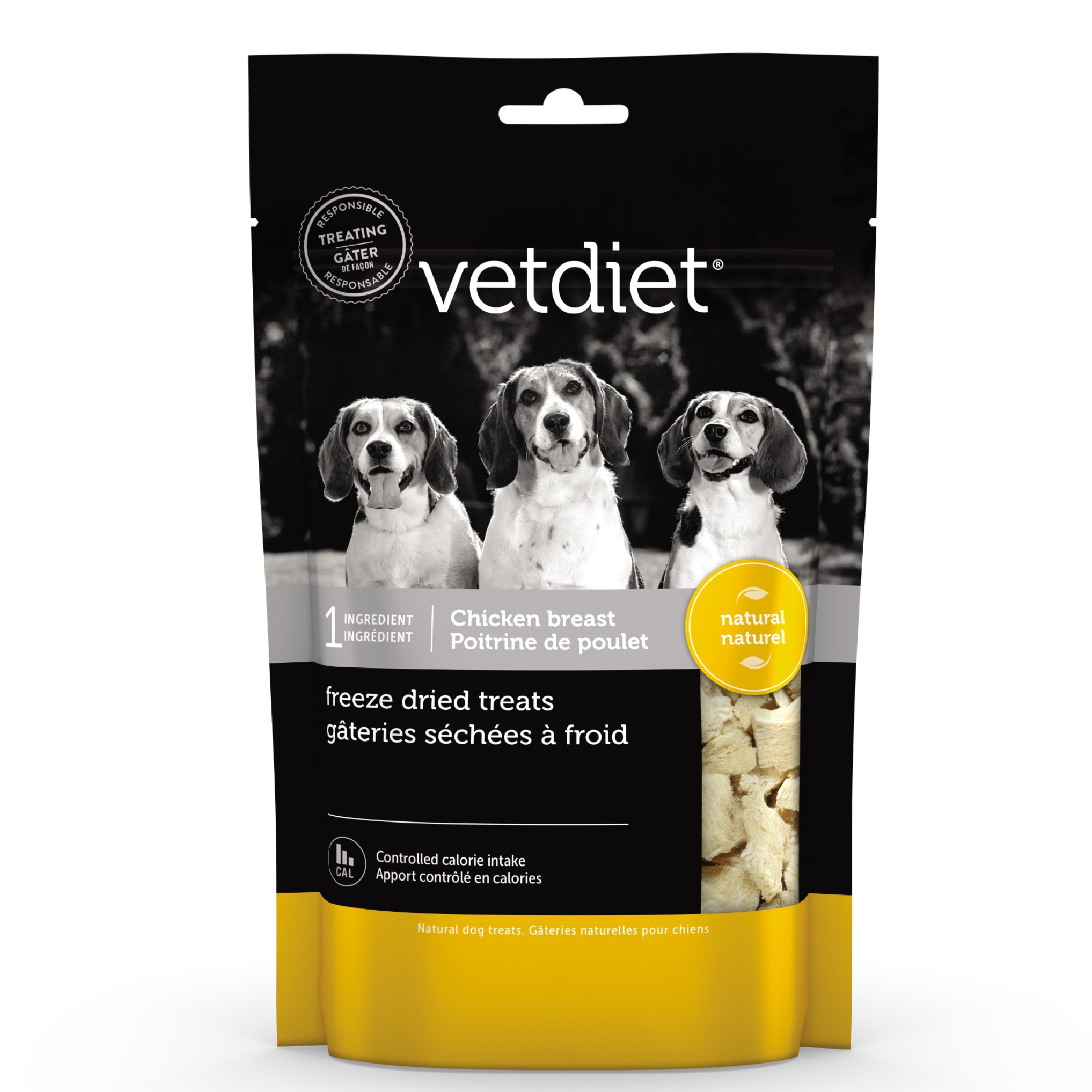 Vetdiet Chicken Breast Freeze Dried Dog Treats, 4.2 oz. Petco