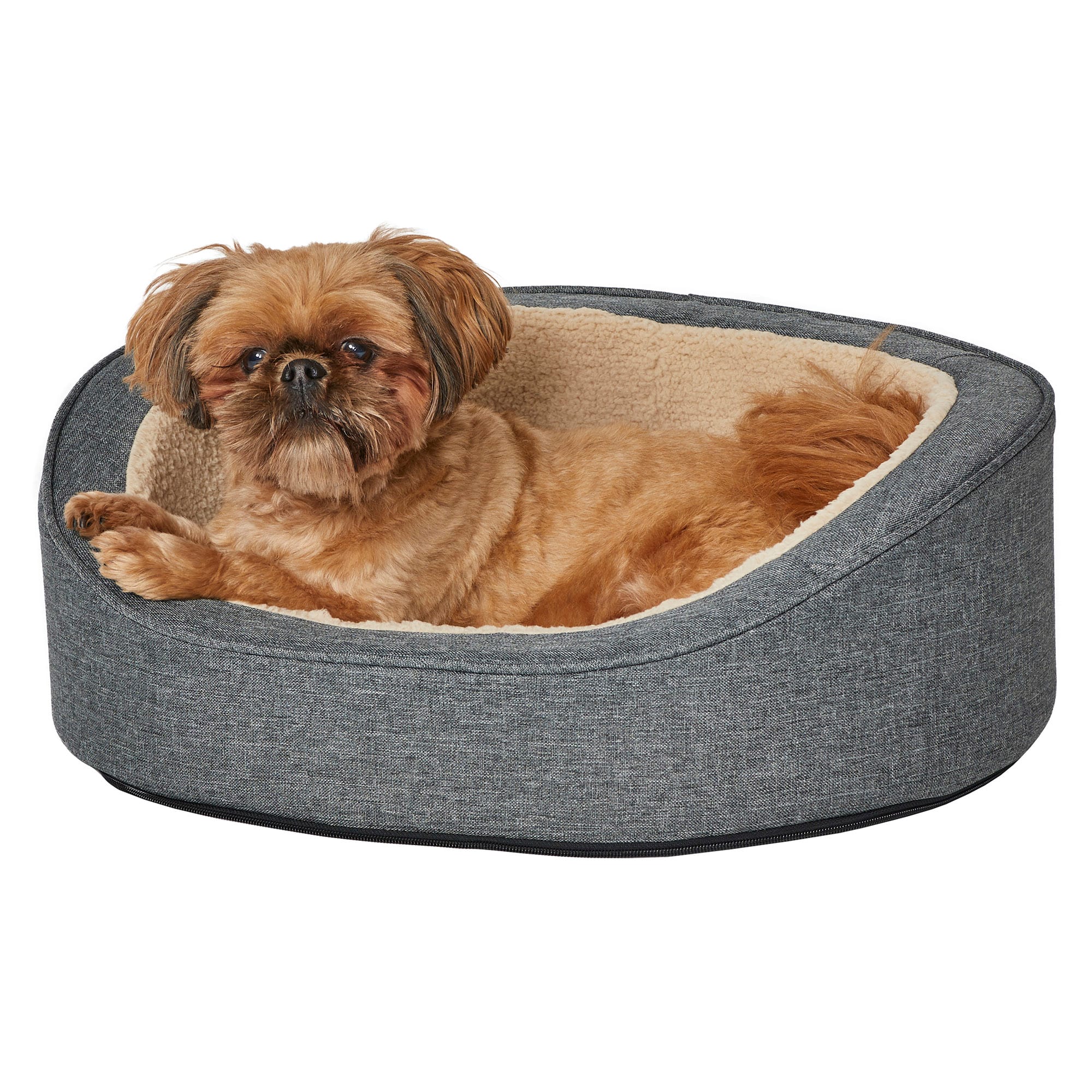 Midwest deluxe bolster pet bed for dogs & hot sale cats