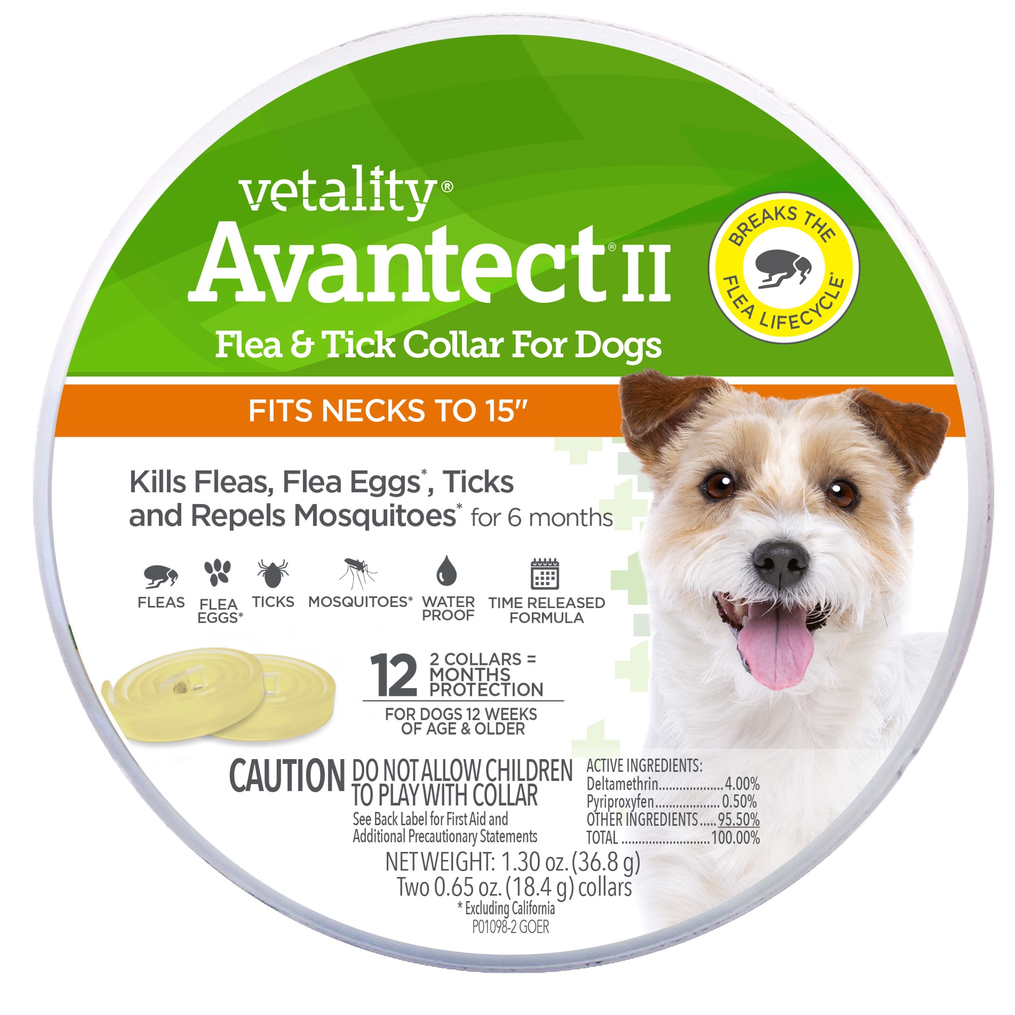 Premium care flea outlet and tick collar