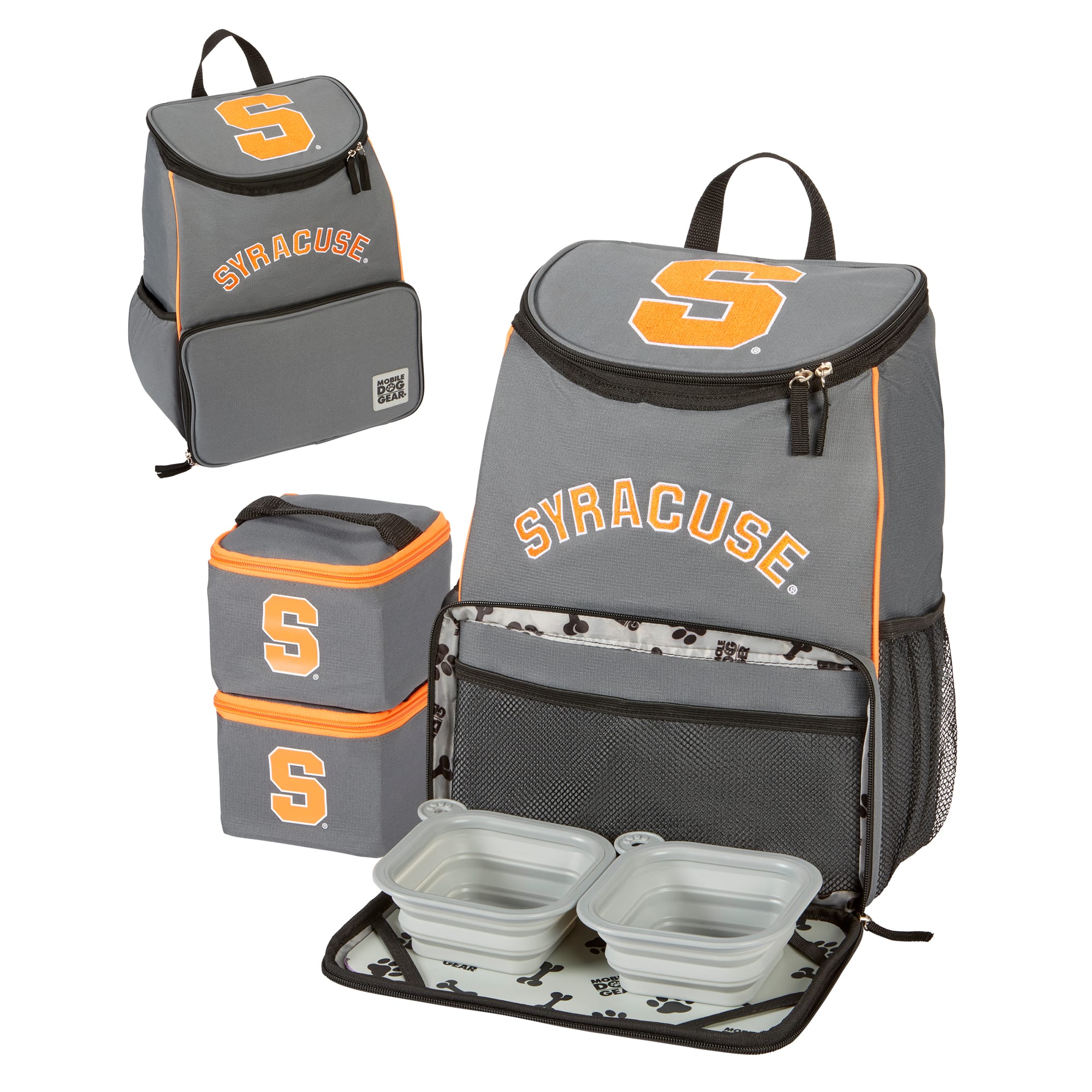 Mobile Dog Gear Syracuse Orange NCAA Weekender Backpack Petco