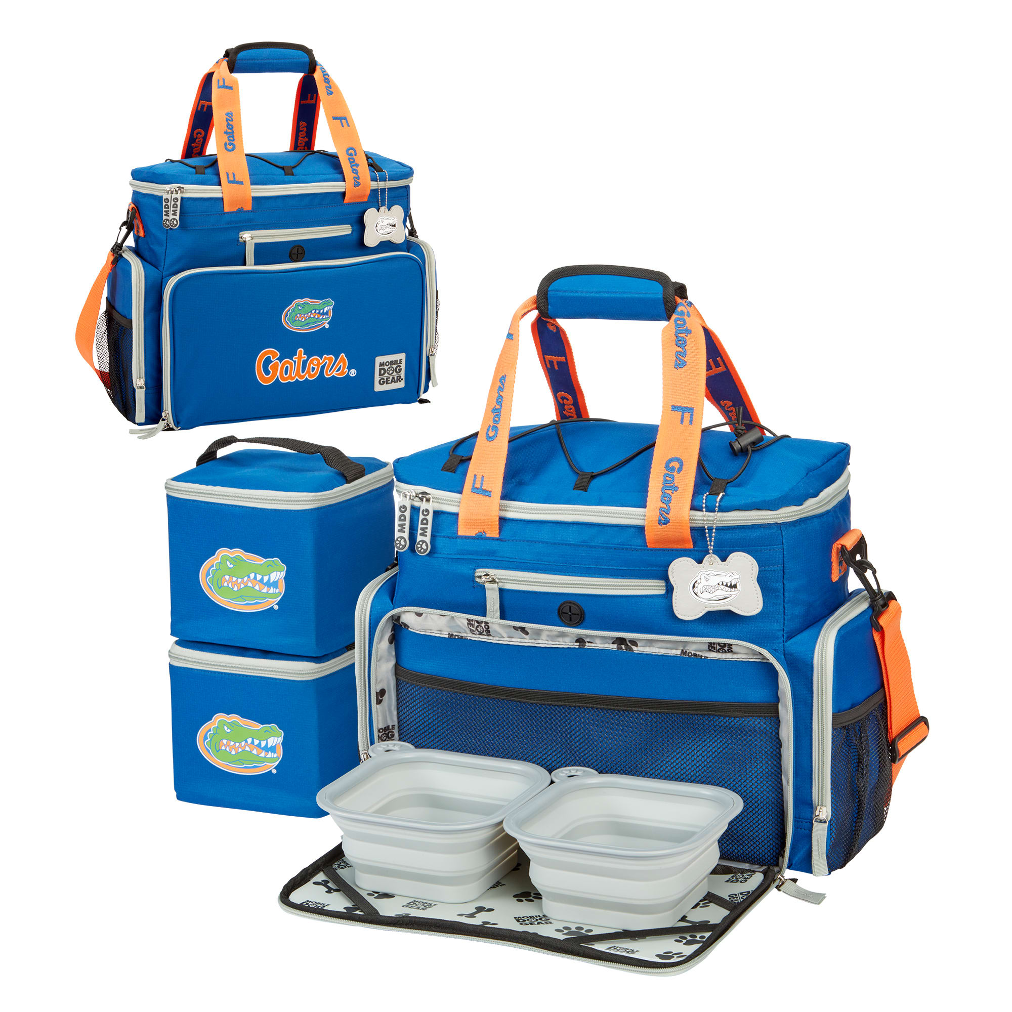 Mobile Dog Gear NCAA Florida Gators Travel Bag & Bowls