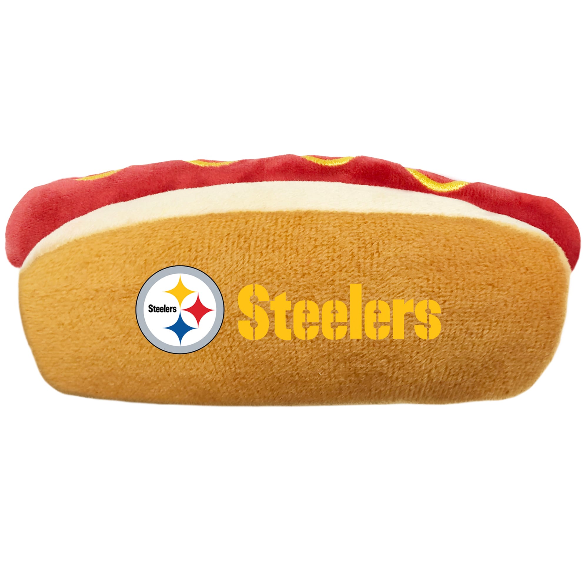 Pets First Pittsburgh Steelers Bottle Dog Toy, Medium