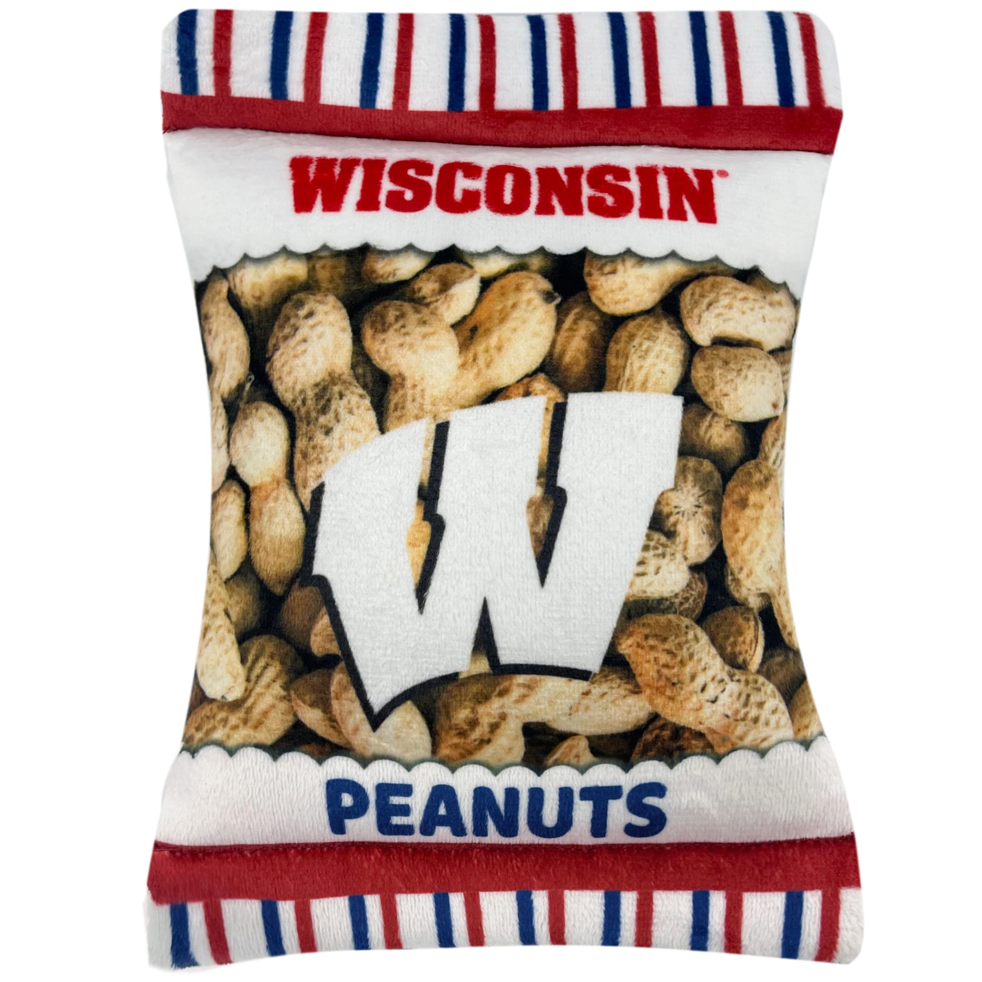 Pets First Wisconsin Peanut Bag Dog Toy, Medium | Petco 