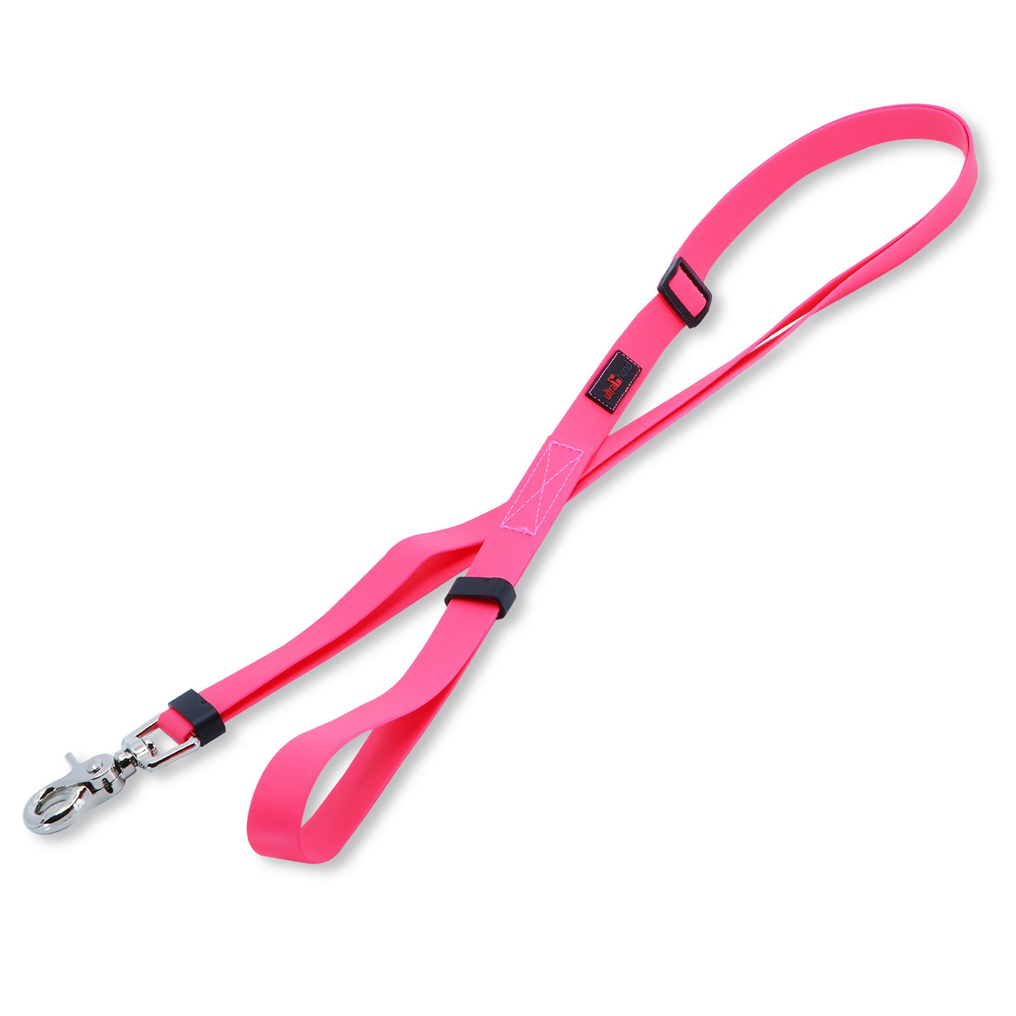 Ultrahund Pink 3/4 Inch Boss Adjustable Dog Lead, 6 ft. Petco