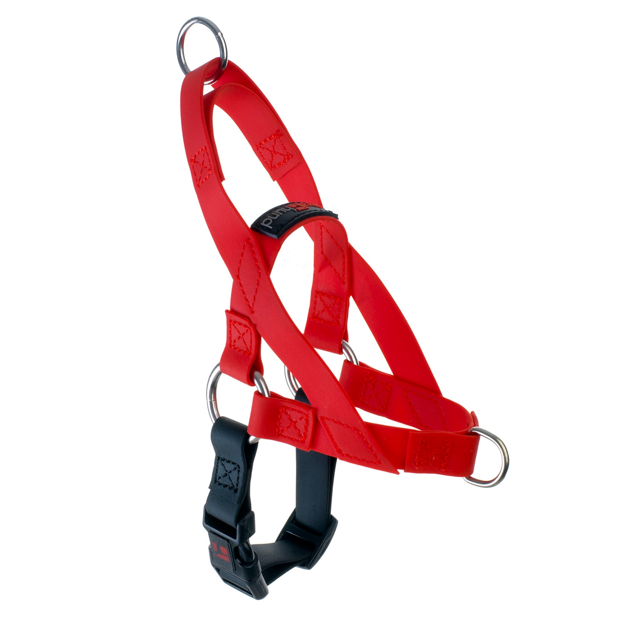 Dog Harness Tino Red 🖐 handmade from Bechiva