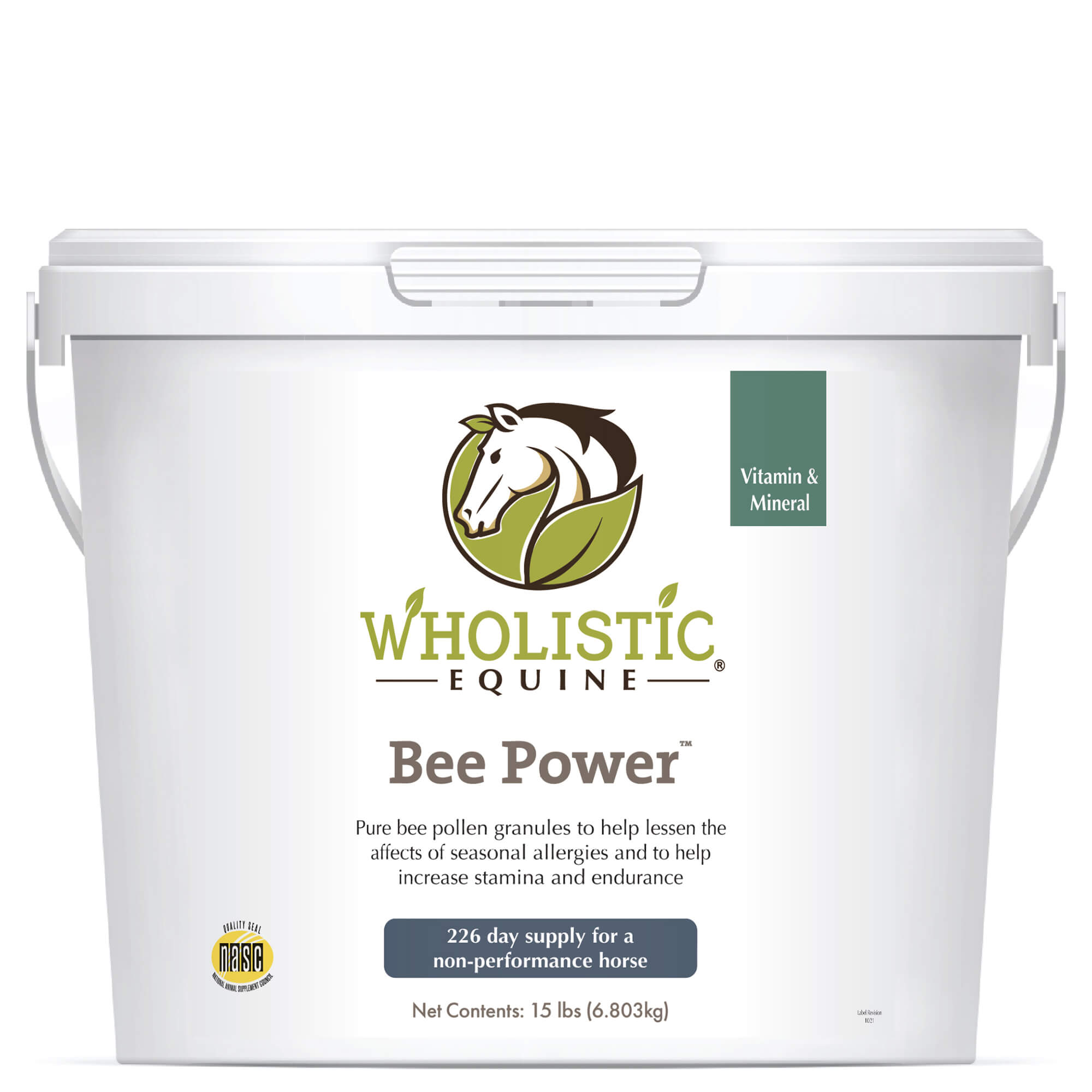 Wholistic Equine Bee Power Energy & Wellness Boost 15 lbs
