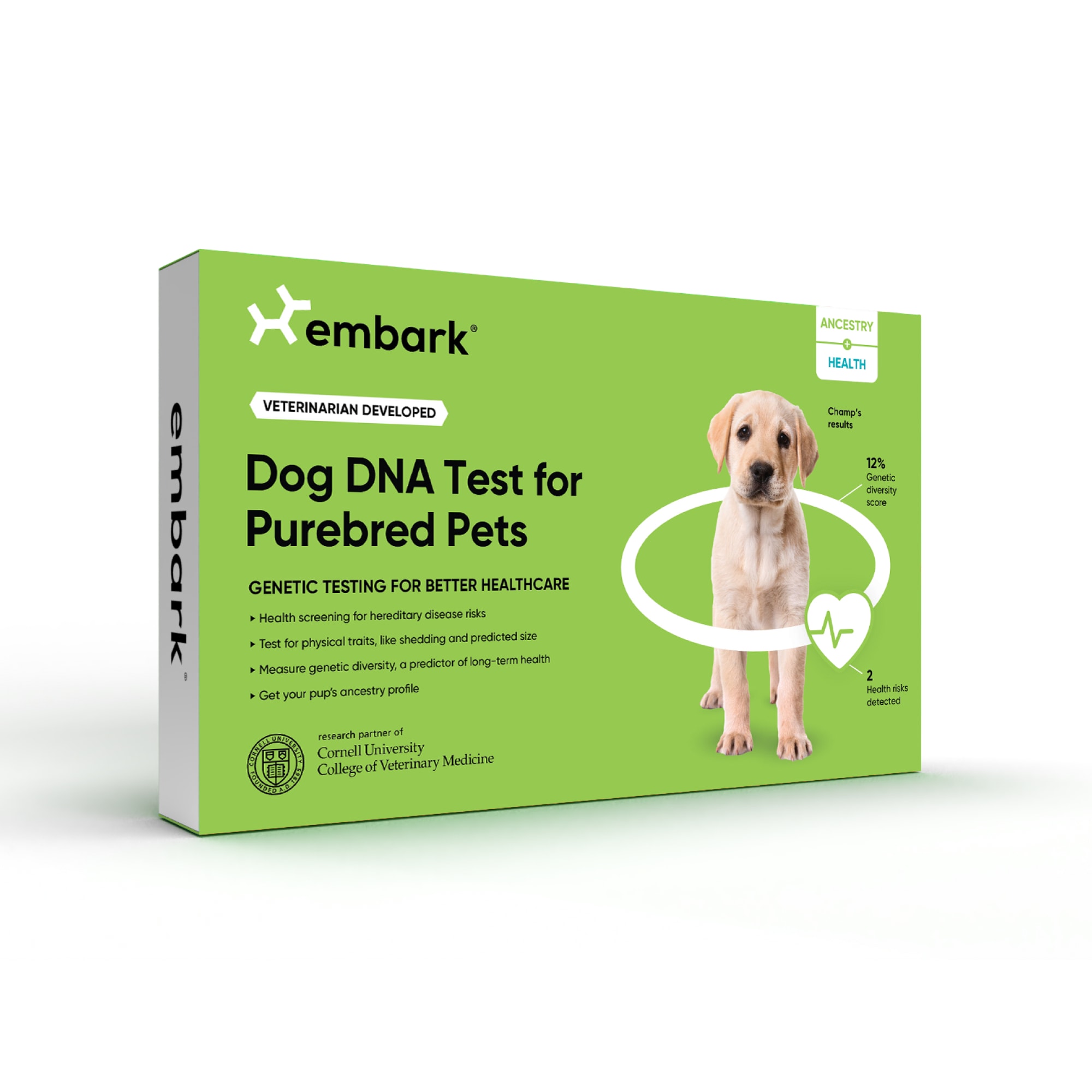 Embark Vet DNA Test Kit For Purebred Dogs Petco