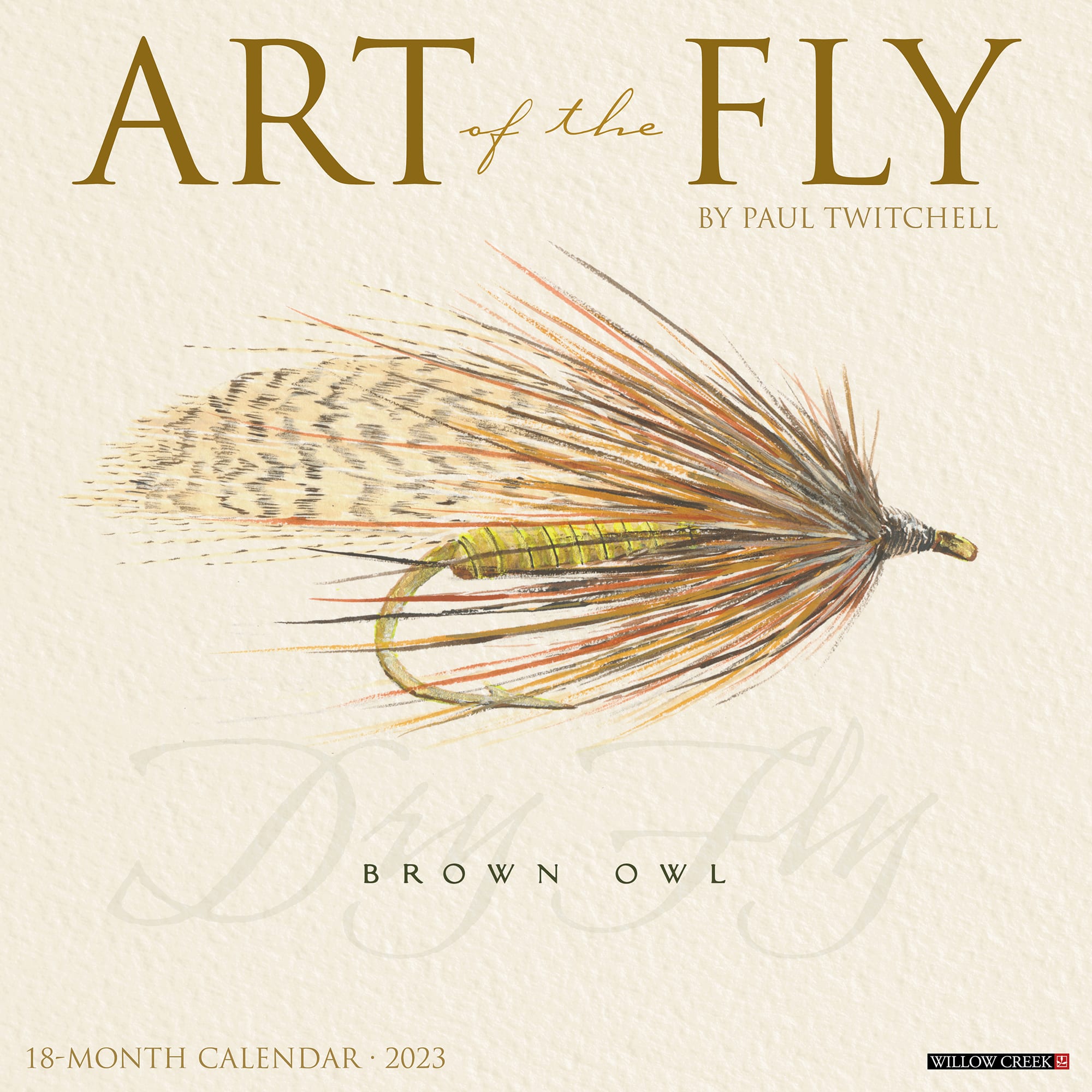 Willow Creek Press Art of the Fly 2023 Wall Calendar Petco