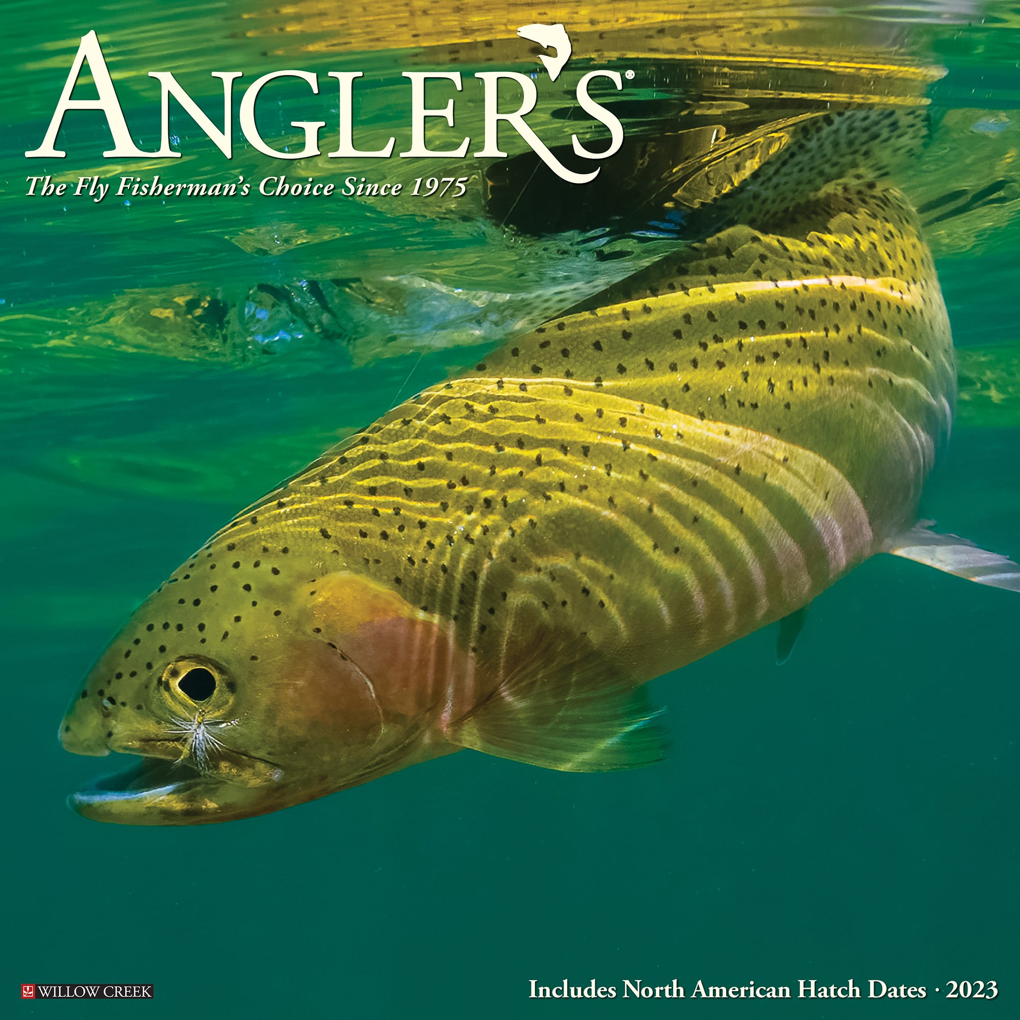 Willow Creek Press Angler S 23 Wall Calendar Petco