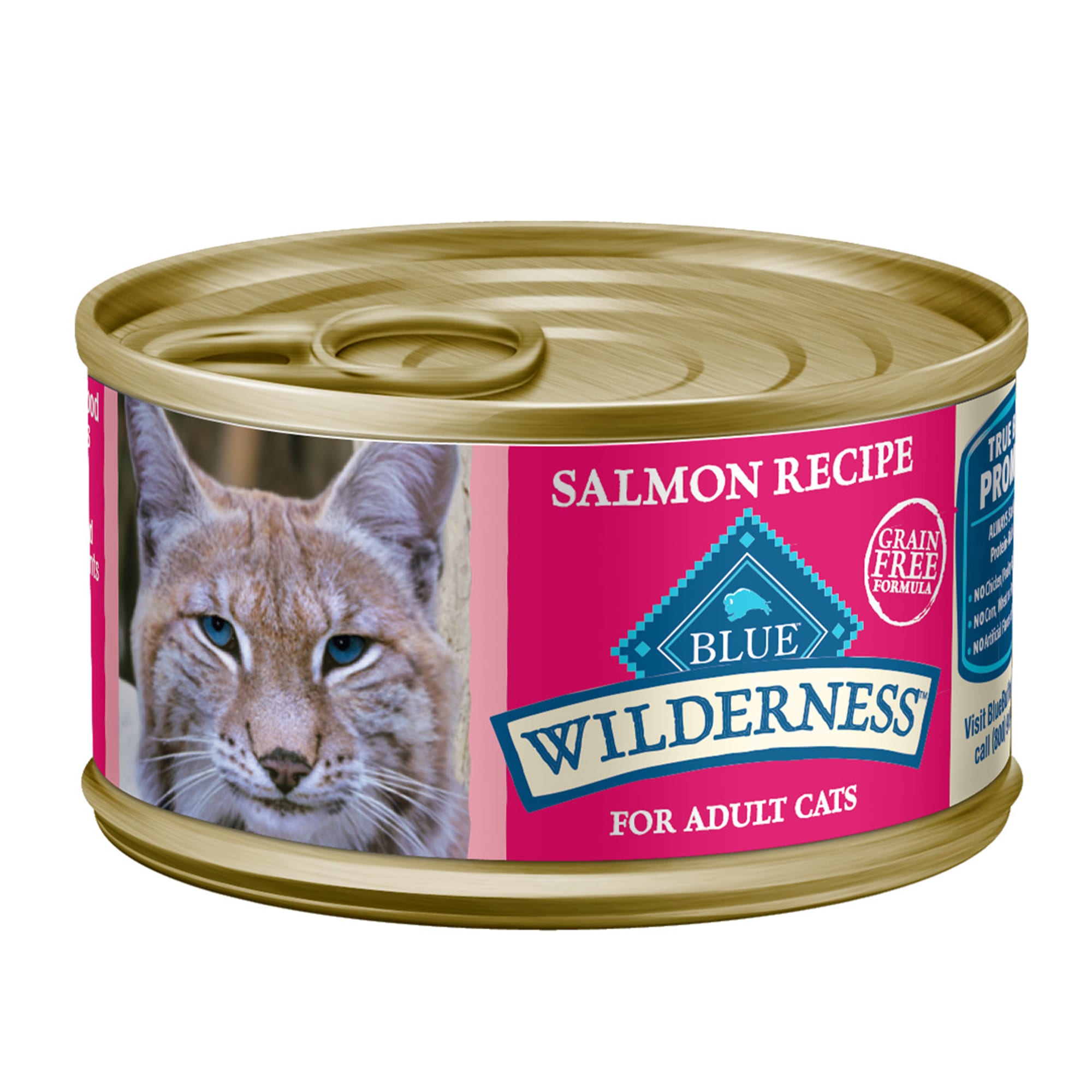 Blue Buffalo Blue Wilderness Salmon Recipe Wet Cat Food, 3 oz. Petco