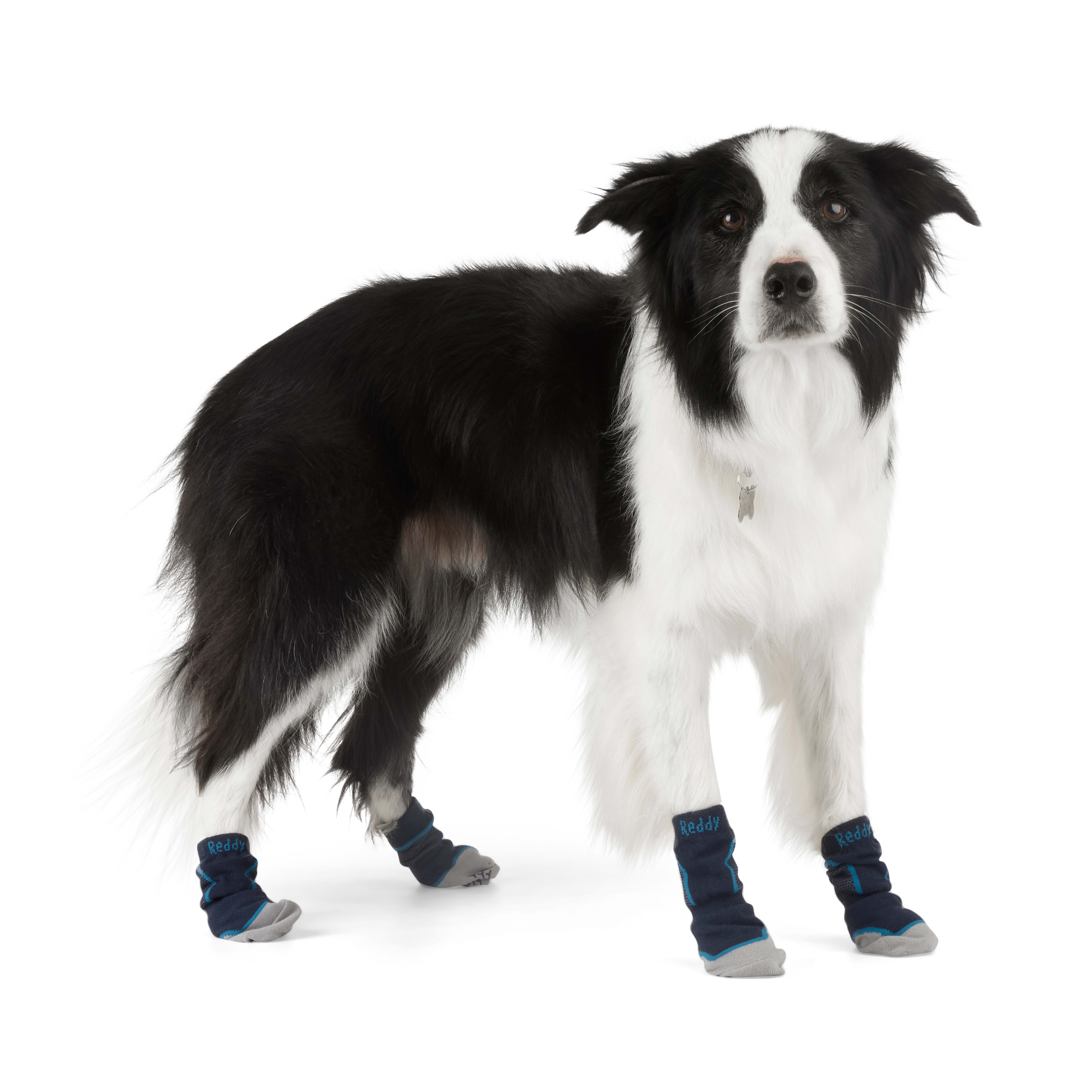 Reddy Black Grip Dog Socks, Small