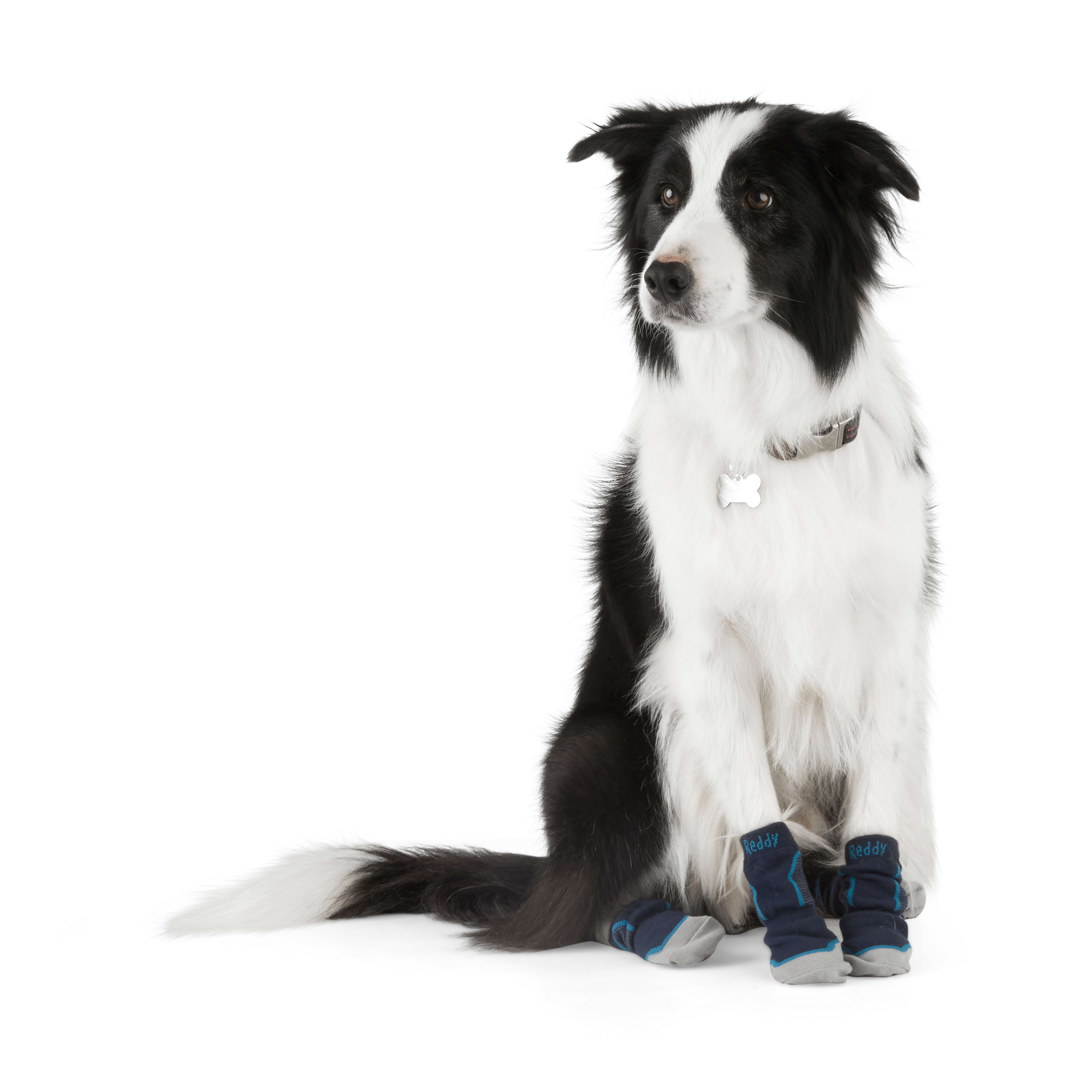 Reddy Black Grip Dog Socks, Small