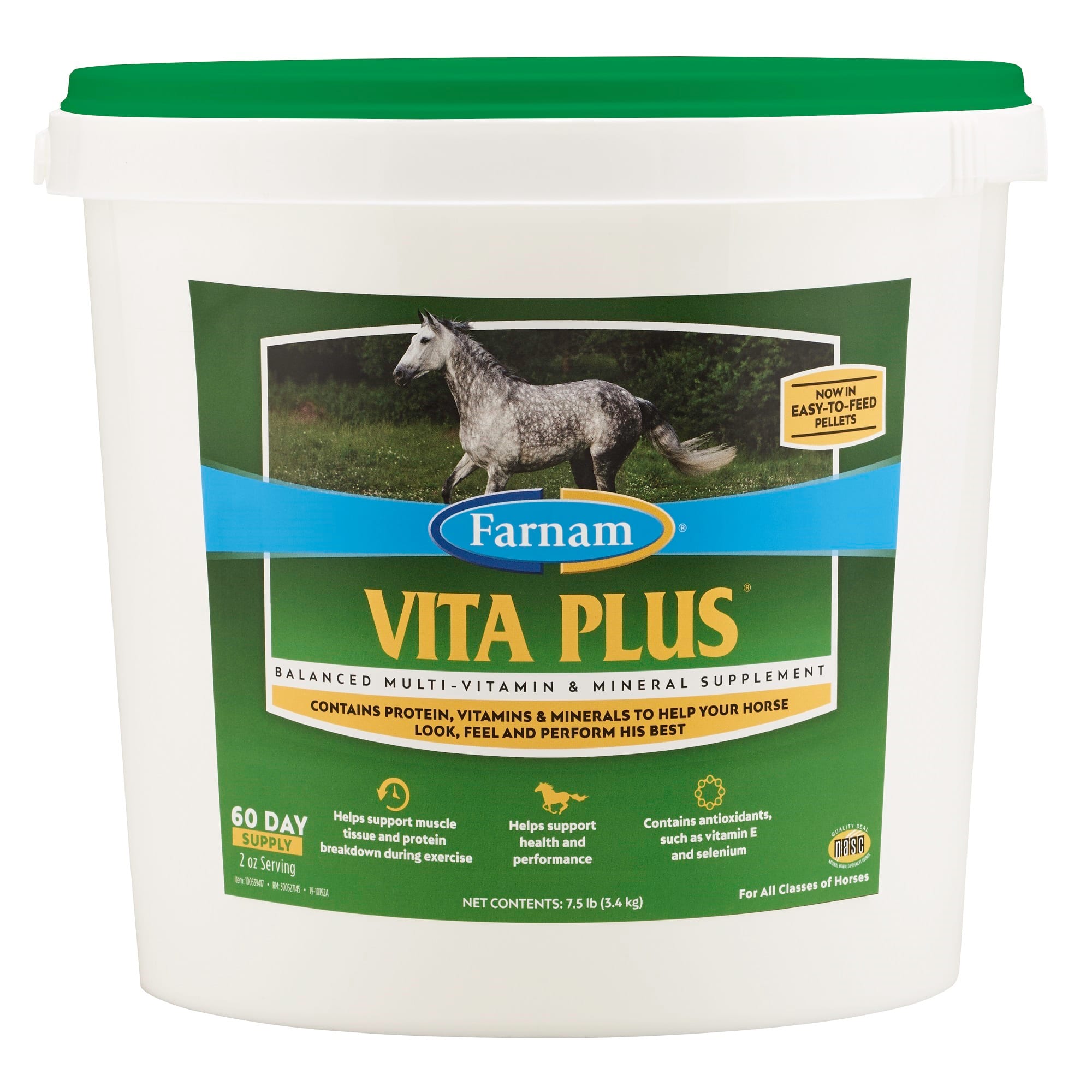 Farnam Vita Plus Balanced Multi Vitamin Mineral Supplement 7.5