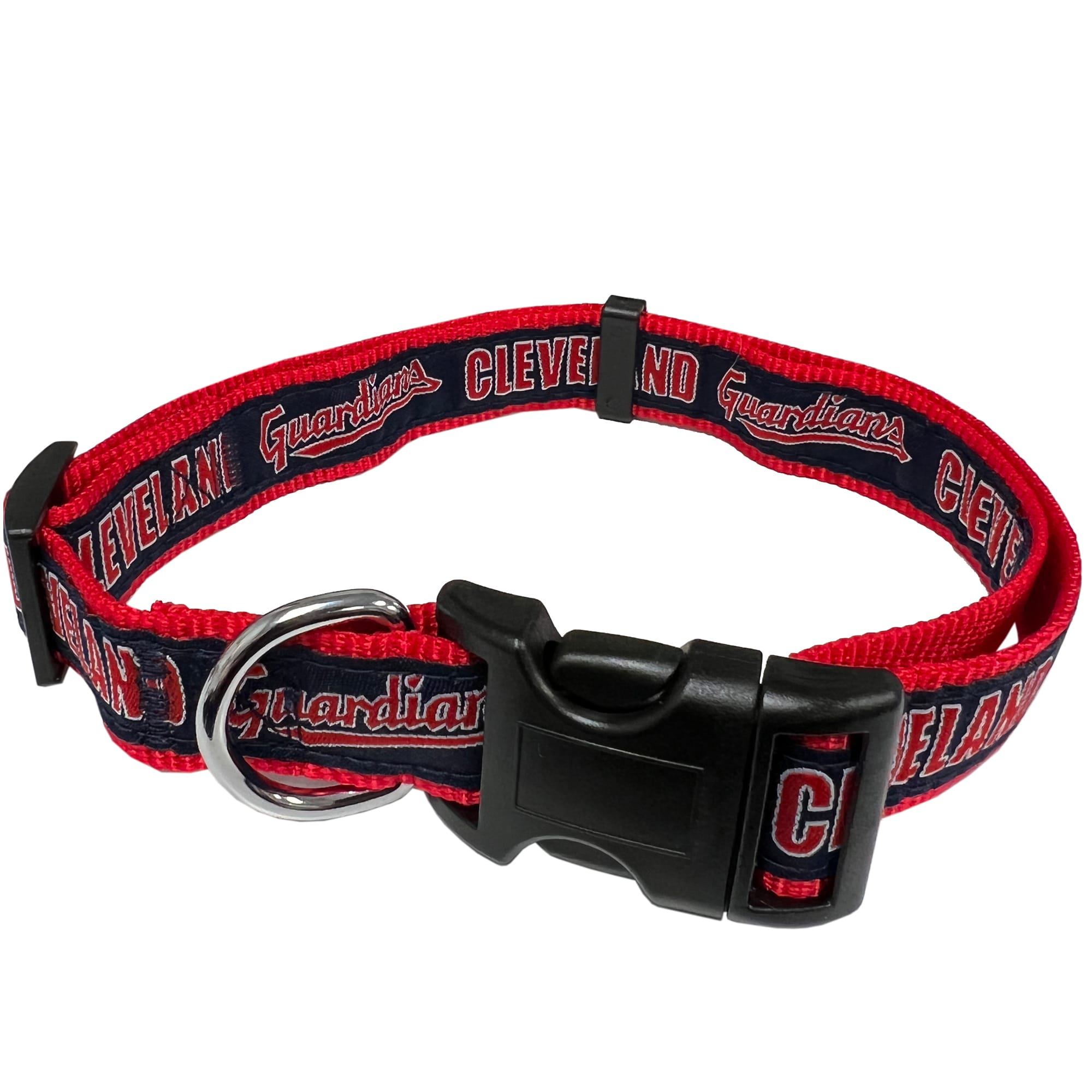 Pets First Cleveland Guardians Small Dog Collar & Leash