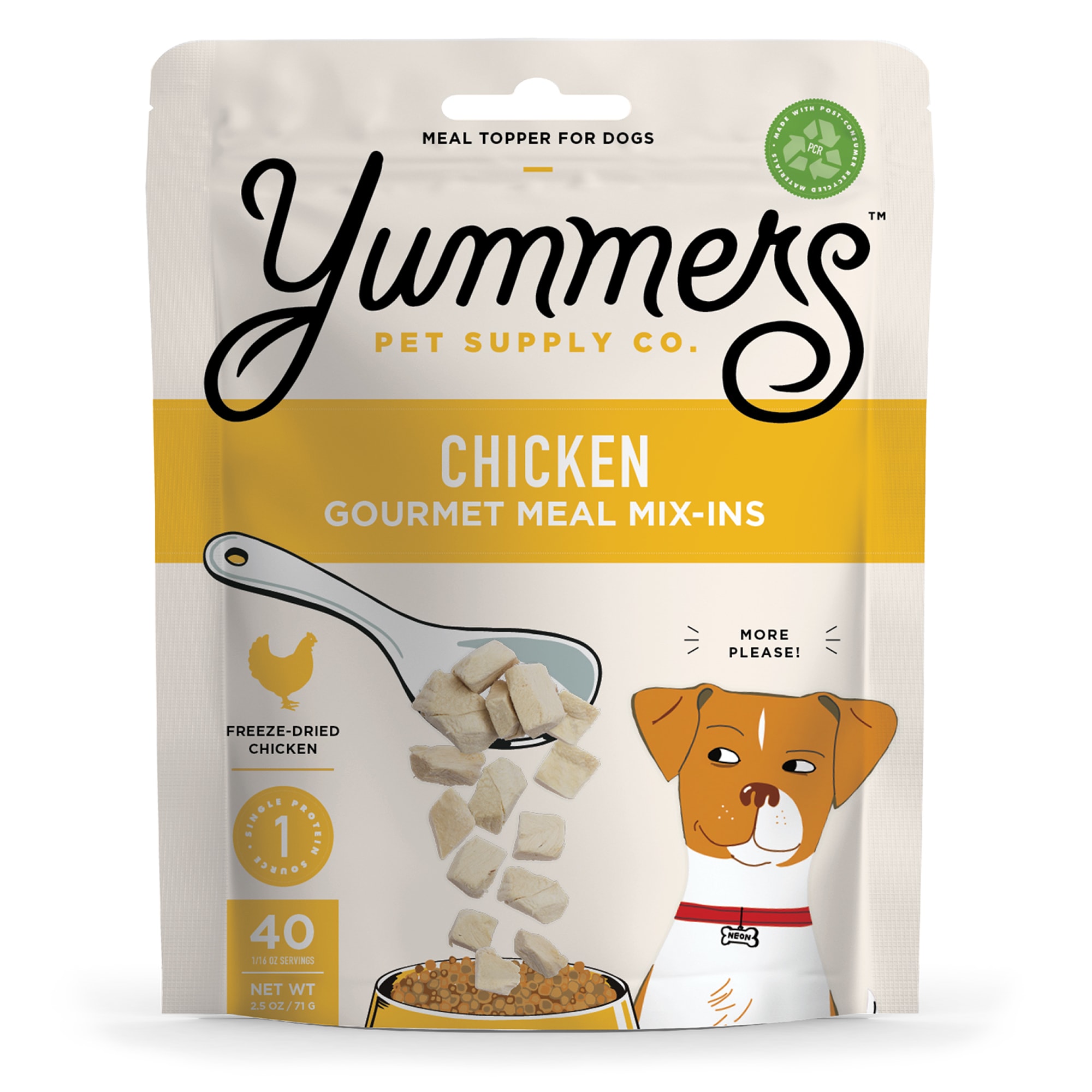 Dog Food Toppers: Freeze-Dried Chicken Topper