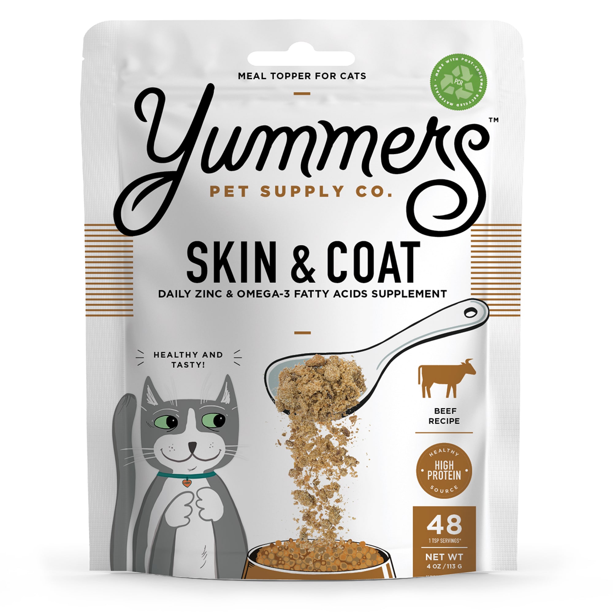 Best cat food outlet for shiny coat