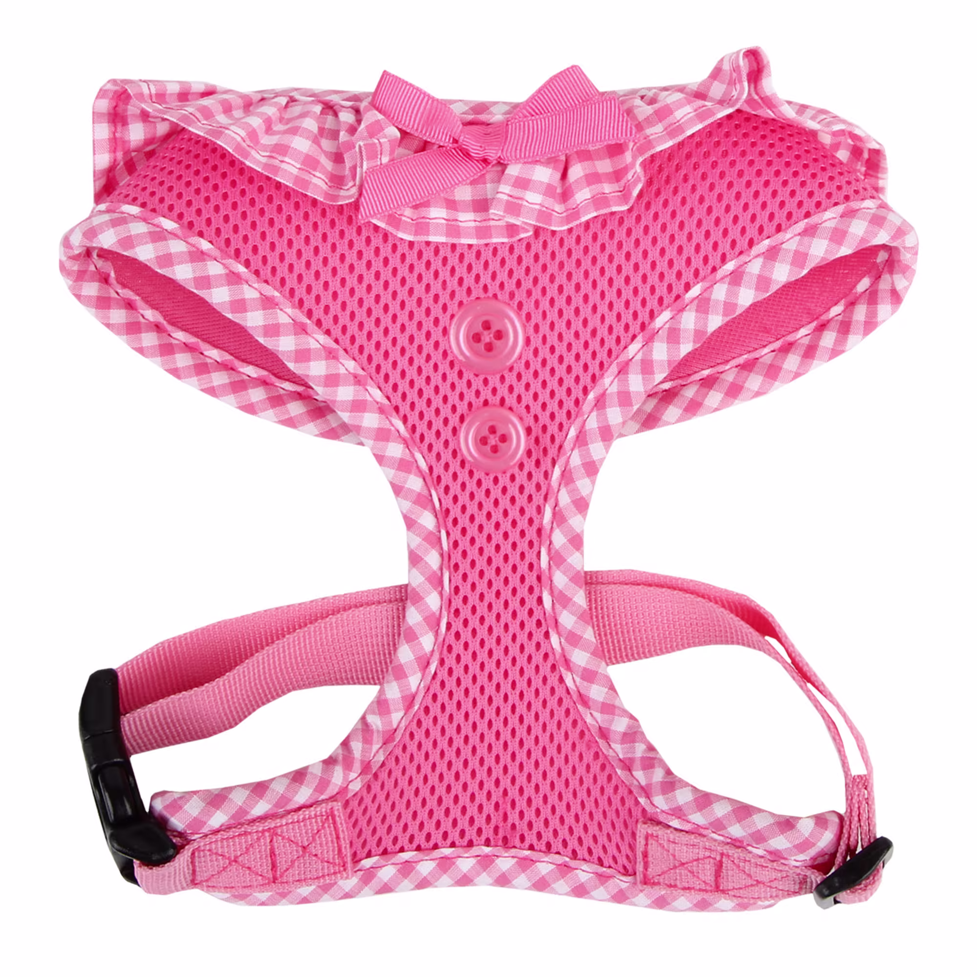 Puppia Pink Vivien Mesh Dog Harness XS, Adjustable & Stylish