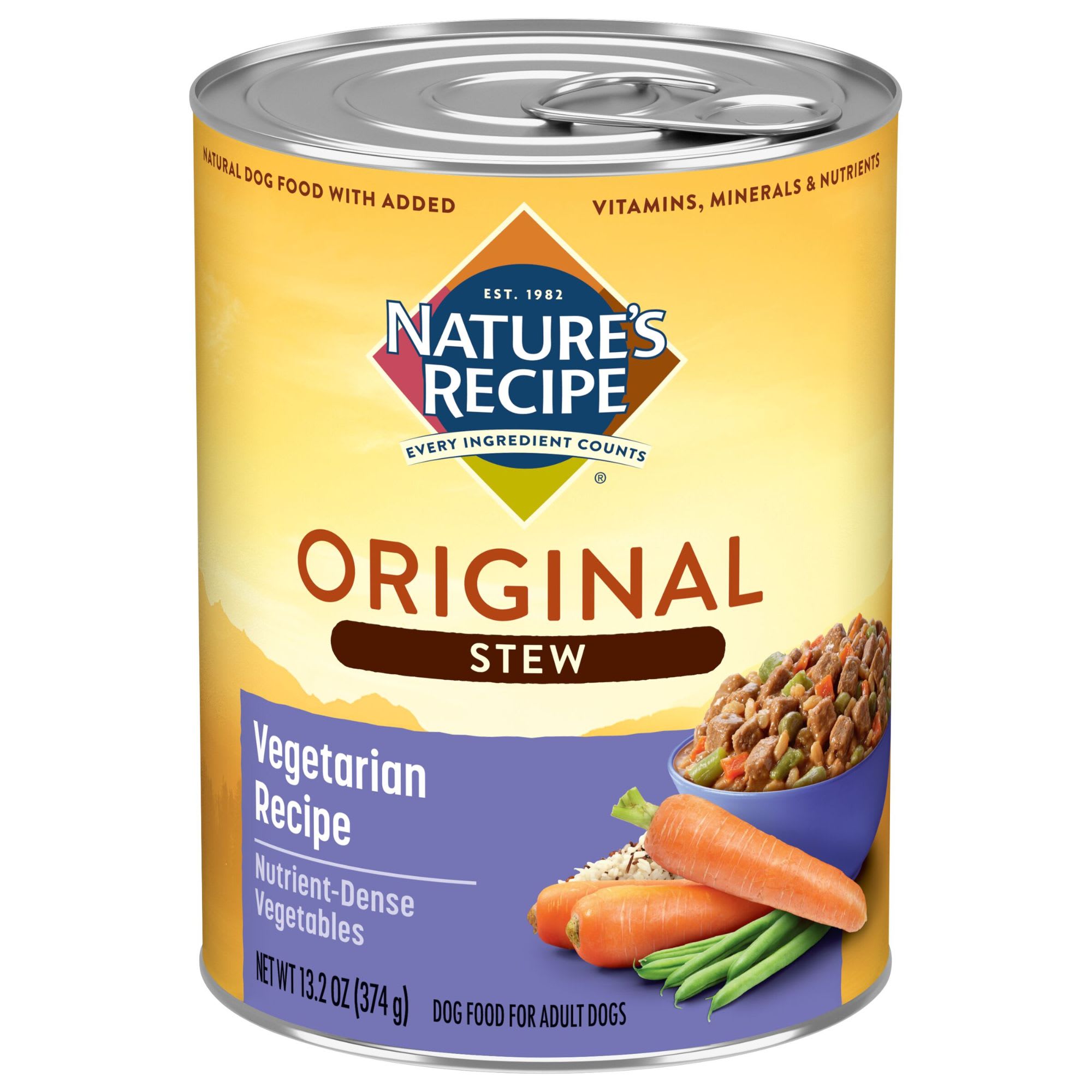 GTIN 730521507602 product image for Nature's Recipe Healthy Skin & Coat Vegetarian Cuts in Gravy Adult Canned Dog Fo | upcitemdb.com